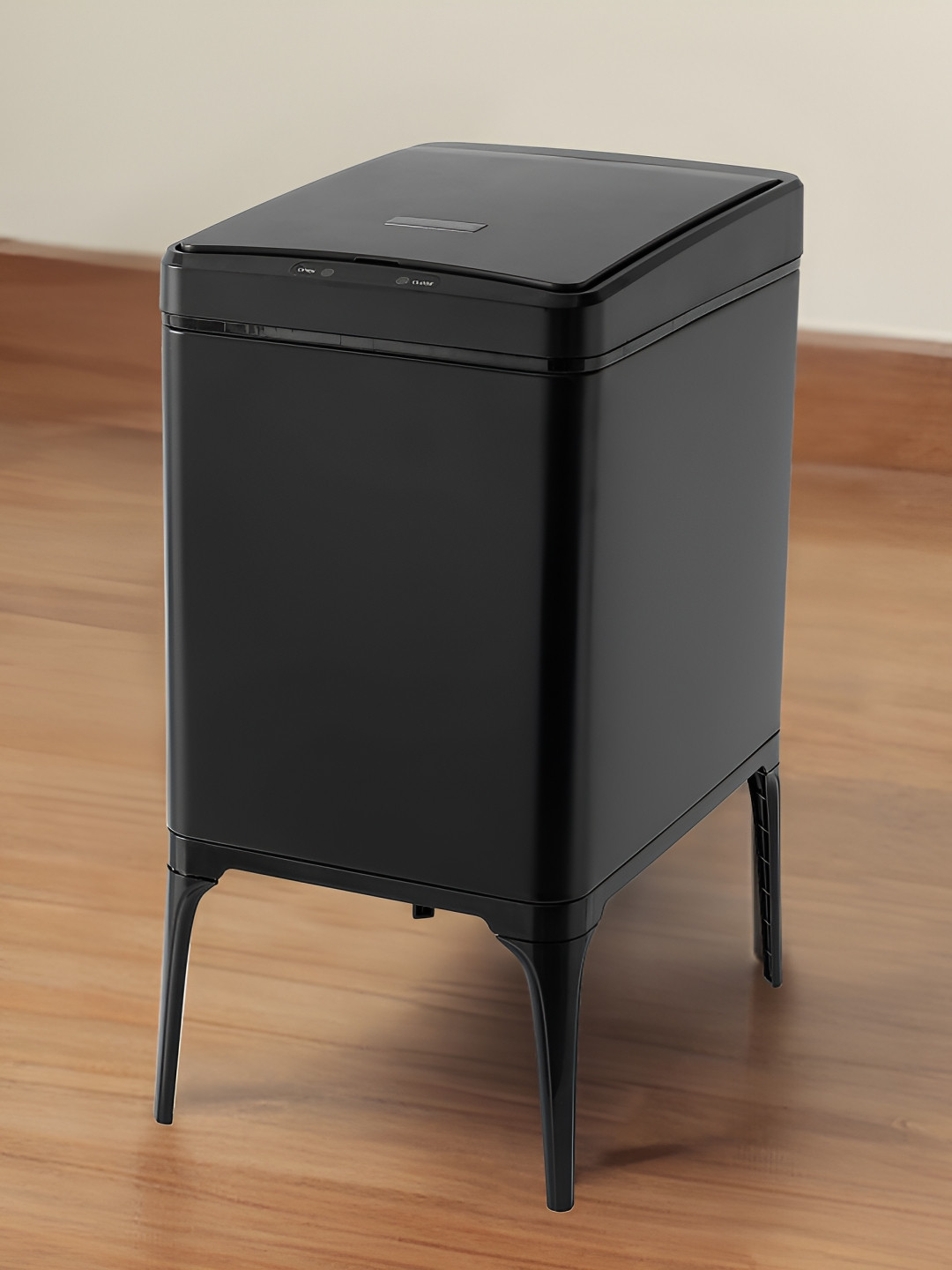 

UMAI Black Stainless Steel High Leg Open Sensor Dustbin 22 L