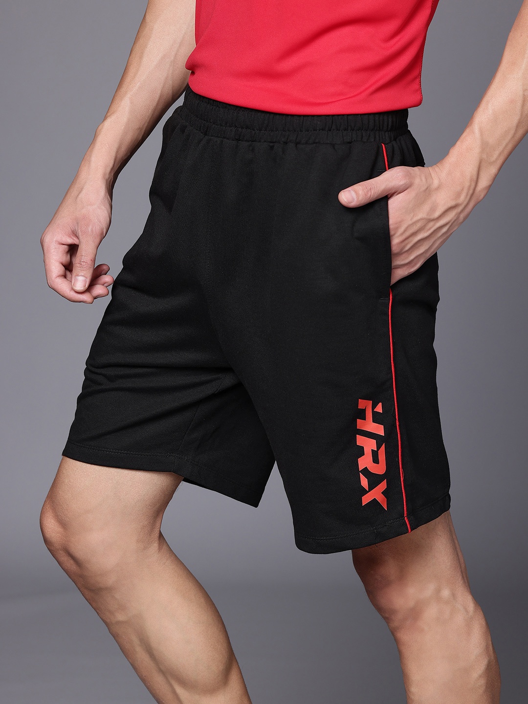 

HRX by Hrithik Roshan Men Lifestyle Shorts, Black