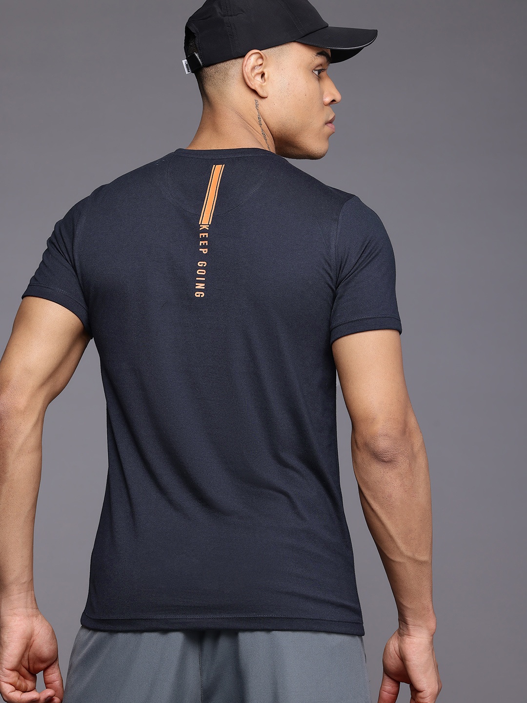 

HRX by Hrithik Roshan Printed Lifestyle T-shirt, Black