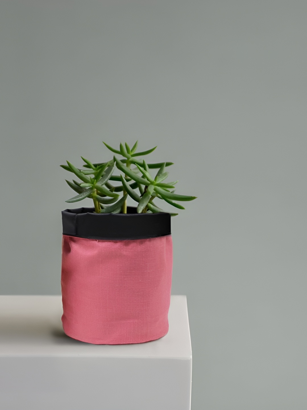 

VAH Kya Bat Hai !! Pink Cotton Planter Bag