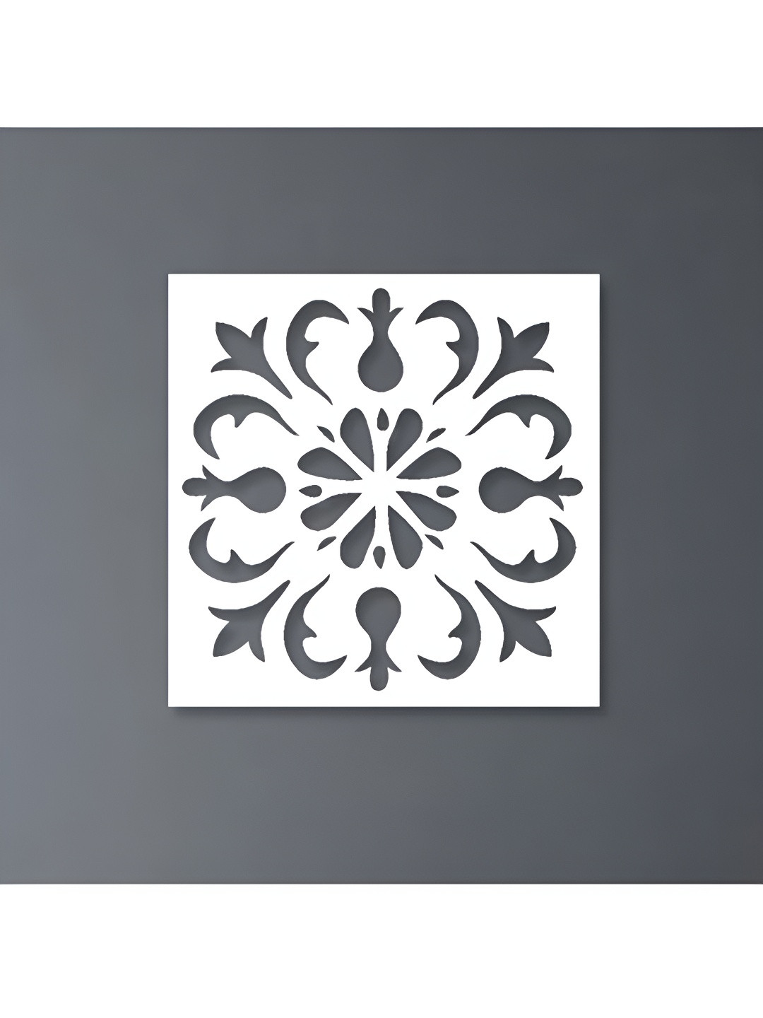 

VAH Kya Bat Hai !! White Textured Wooden Wall Hanging