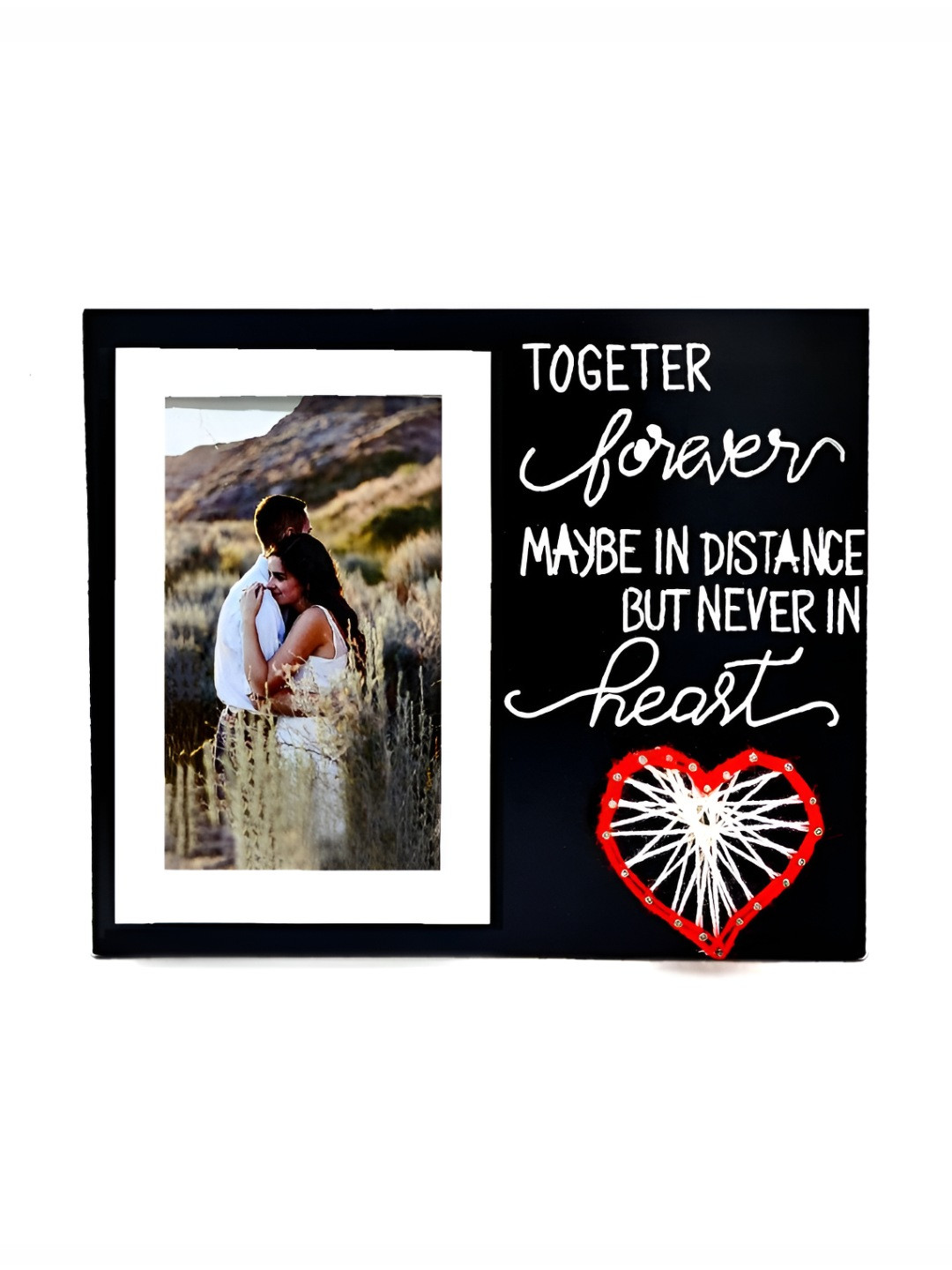 

VAH Kya Bat Hai !! Black & White Printed Table Photo Frame