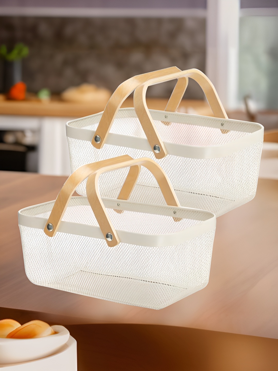 

The Better Home White 2 Pieces Multi-Utility Organisers