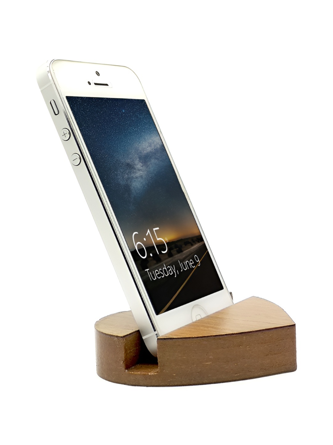 

VAH Kya Bat Hai !! Brown Wooden Mobile Phone Stand