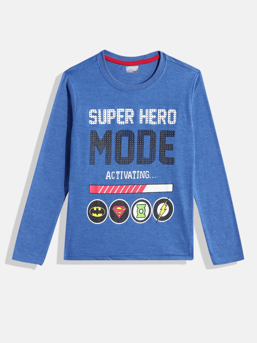 

Here&Now X Game Begins Boys Printed Pure Cotton T-shirt, Blue