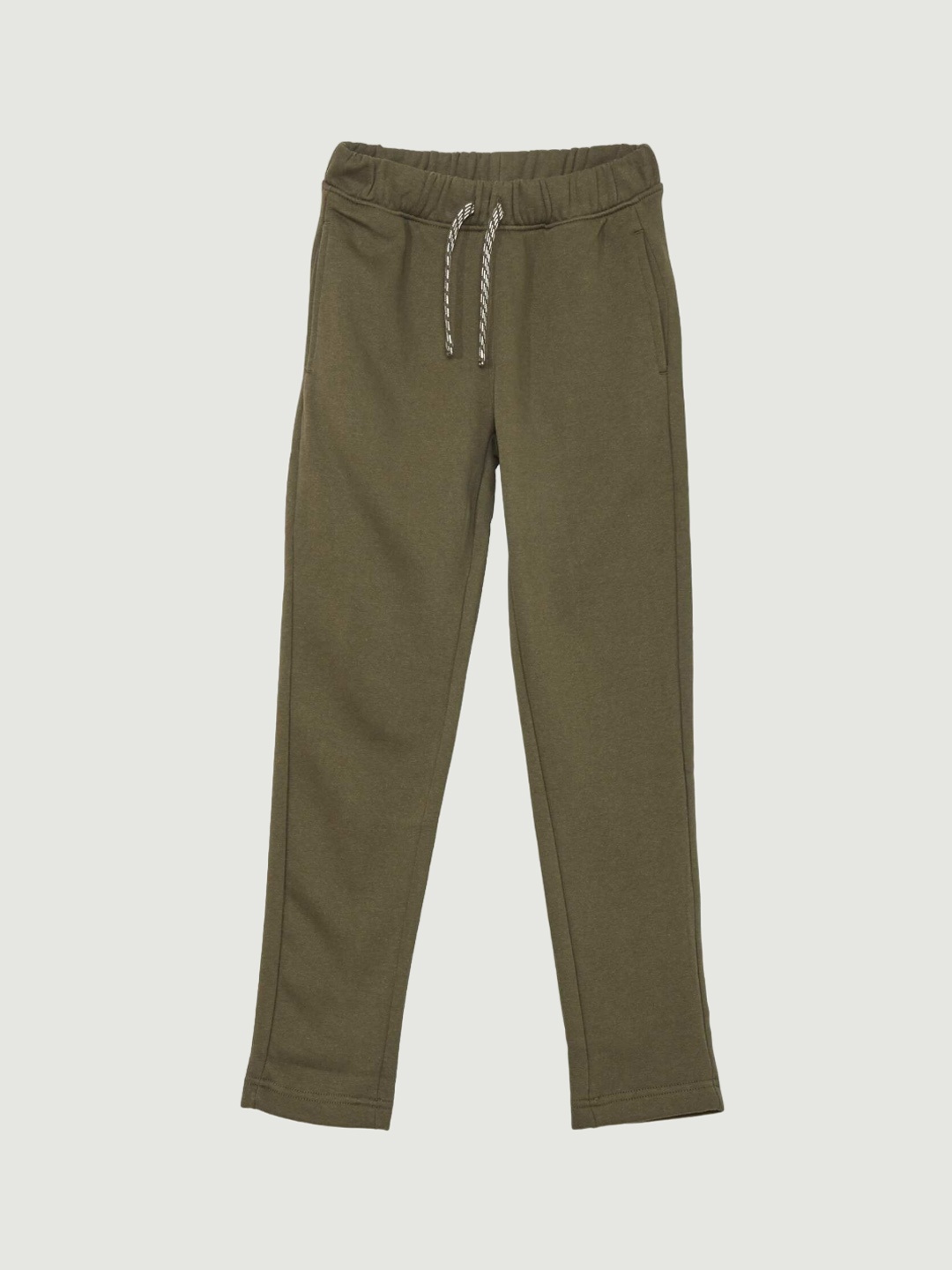 

KIABI Boys Mid-Rise Trousers, Khaki