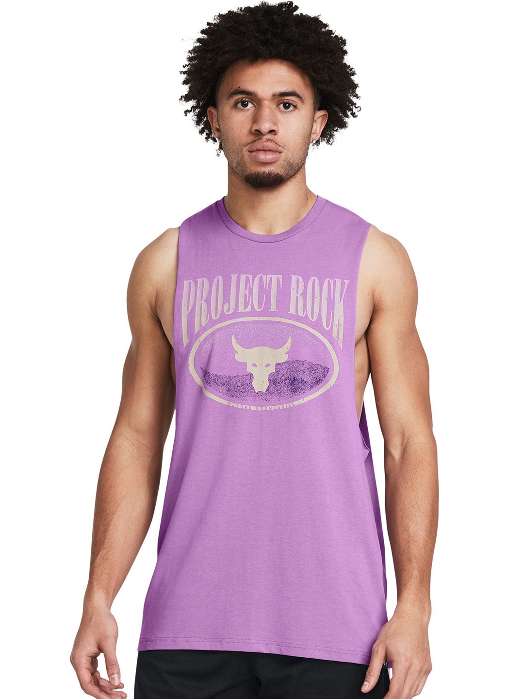 

UNDER ARMOUR Project Rock Balance Tank, Purple