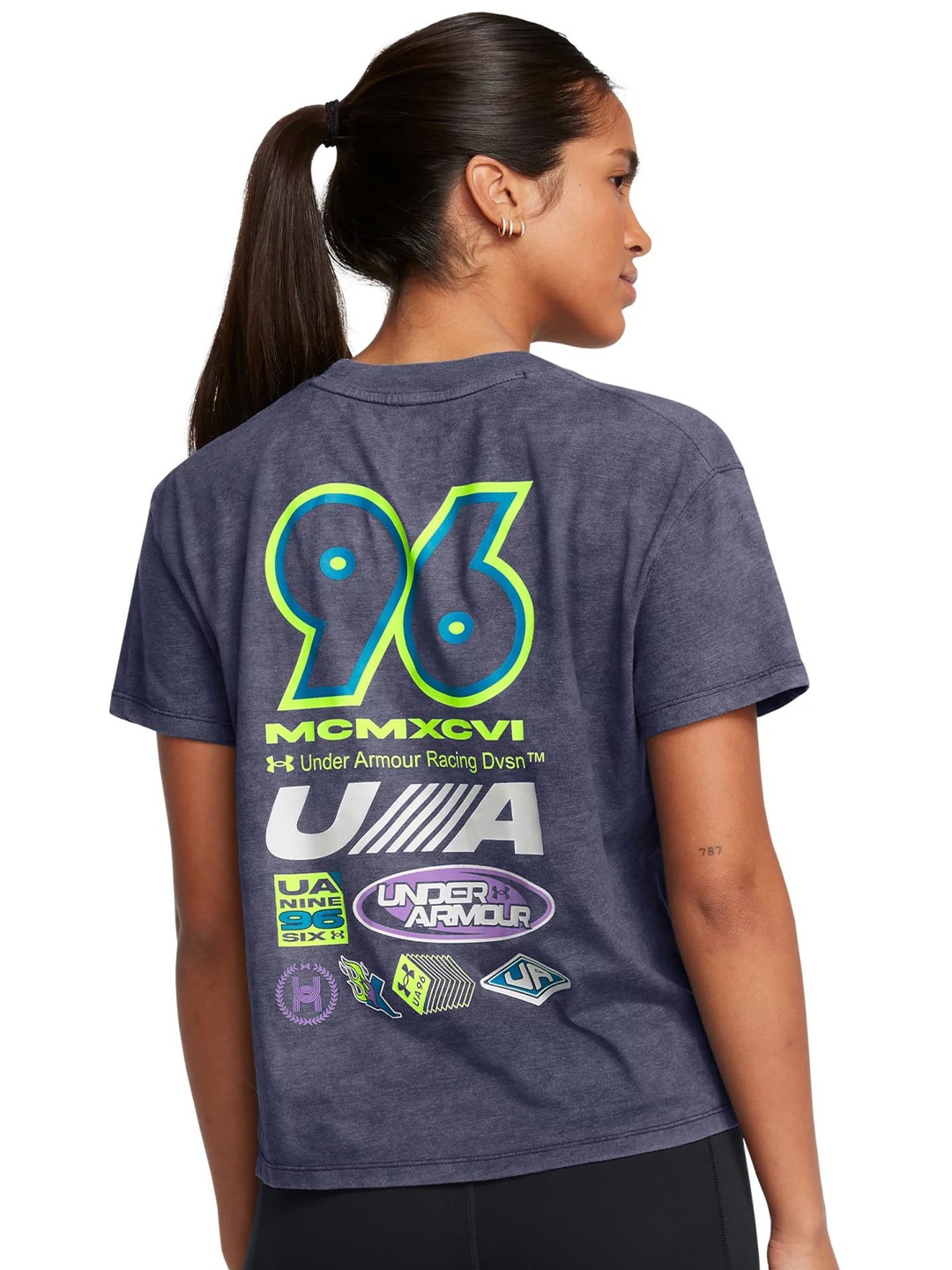 

UNDER ARMOUR UA Run Anywhere Relaxed Fit T-Shirt, Blue