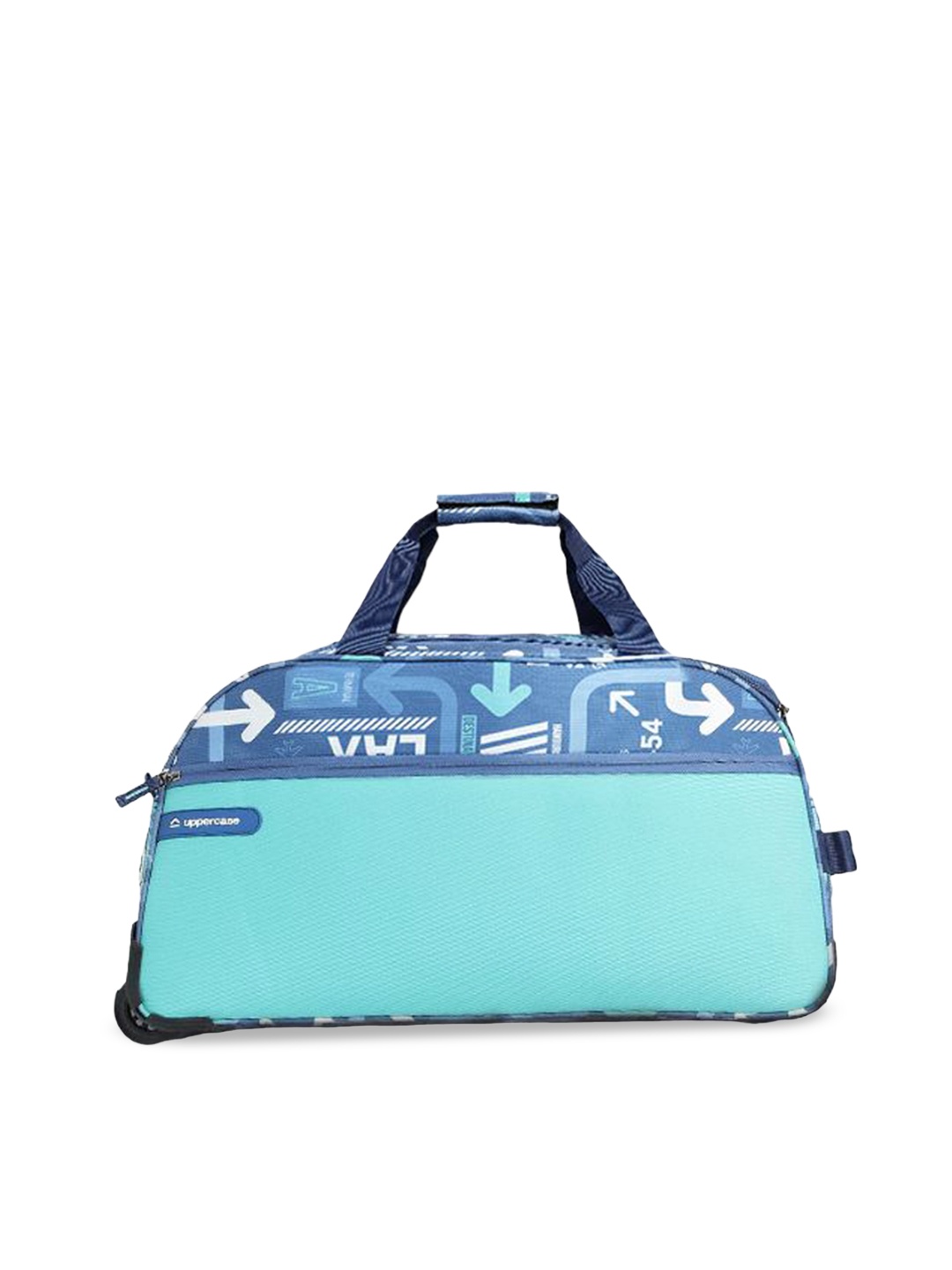 

uppercase JFK 62 Printed Medium Casual Duffel Bag, Blue