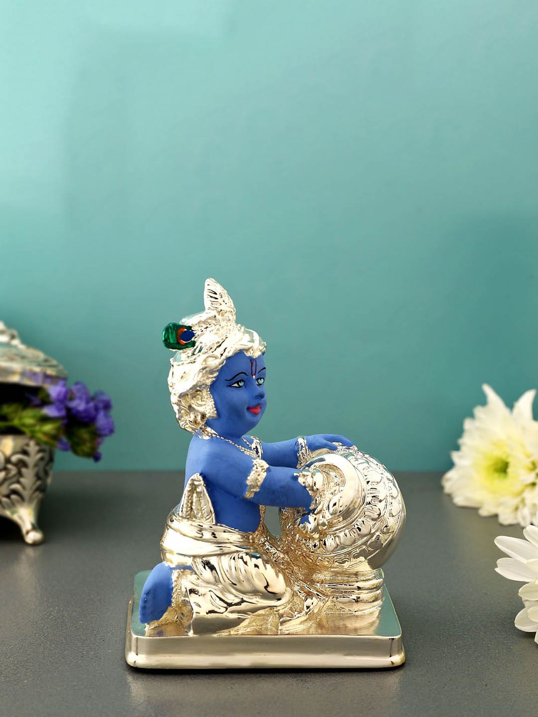 

IGP Silver Plated Bal Gopal Idol