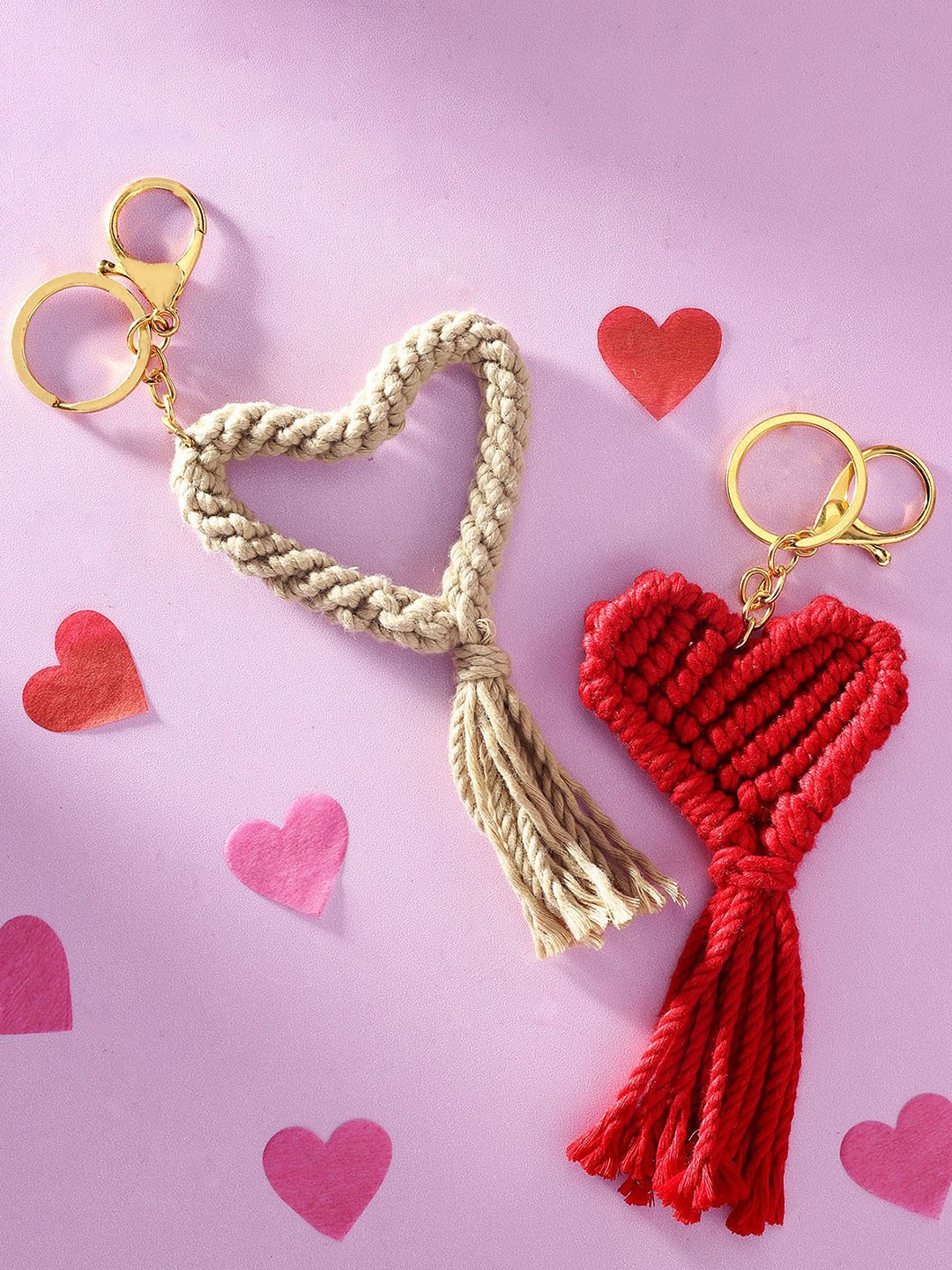 

IGP Set Of 2 Keychains, Beige