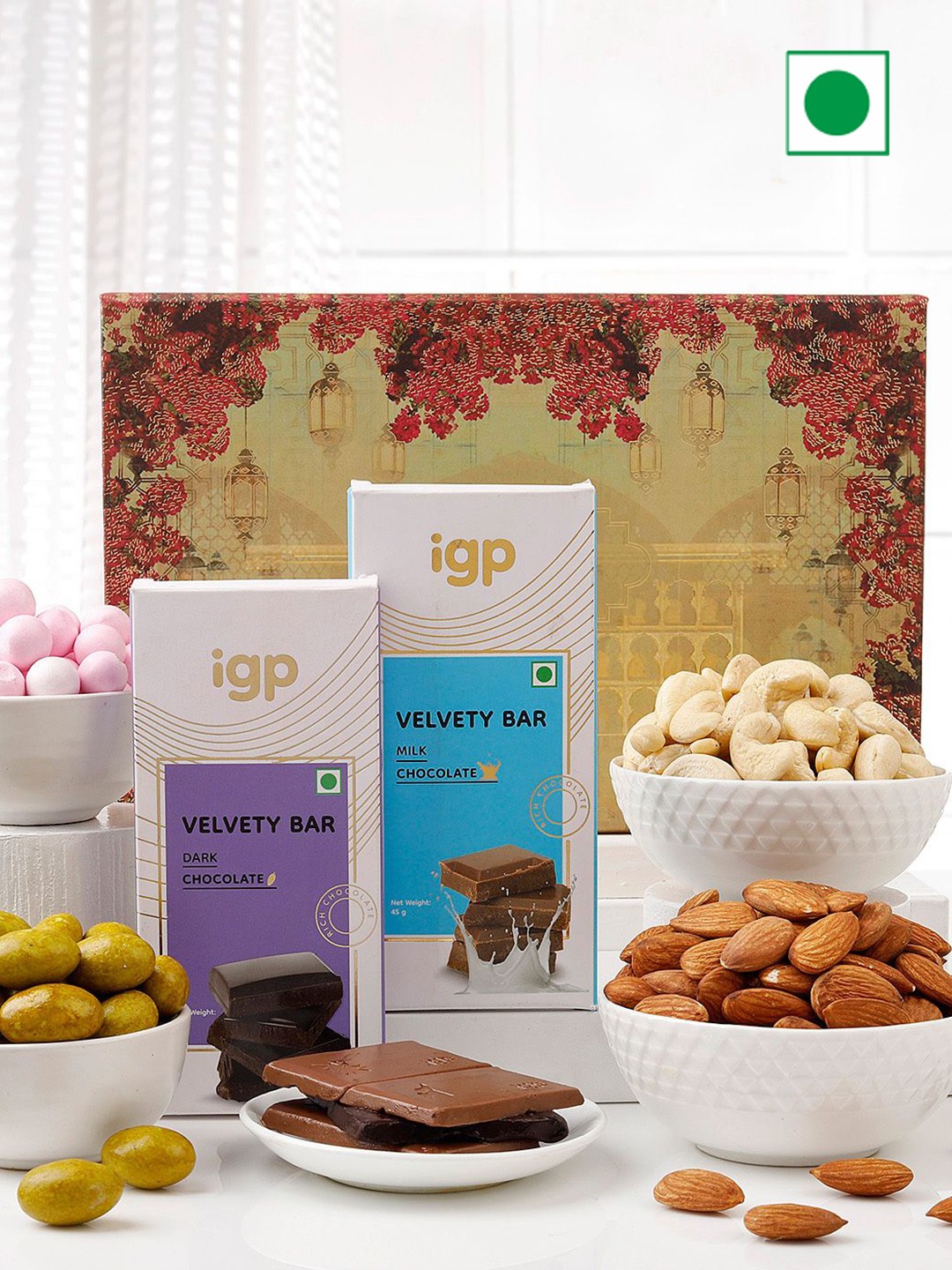 

IGP Fusion Delights Gift Basket, Multi