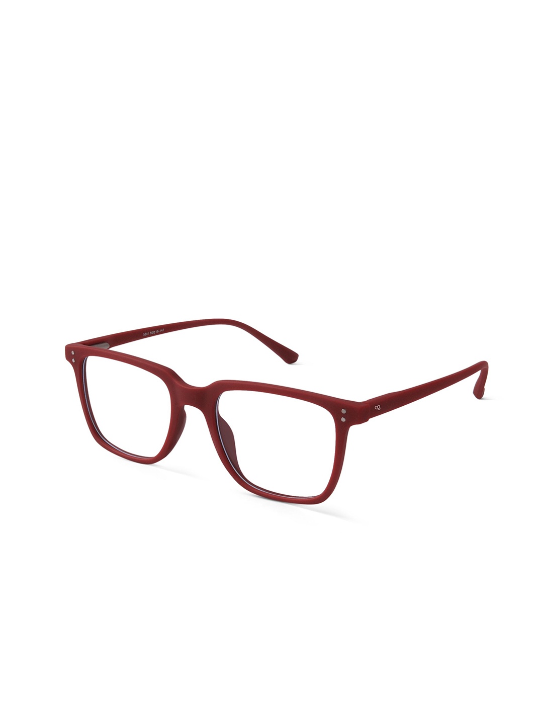 

Woggles Cerise Radiance Unisex Full Rim Square Frames, Brown