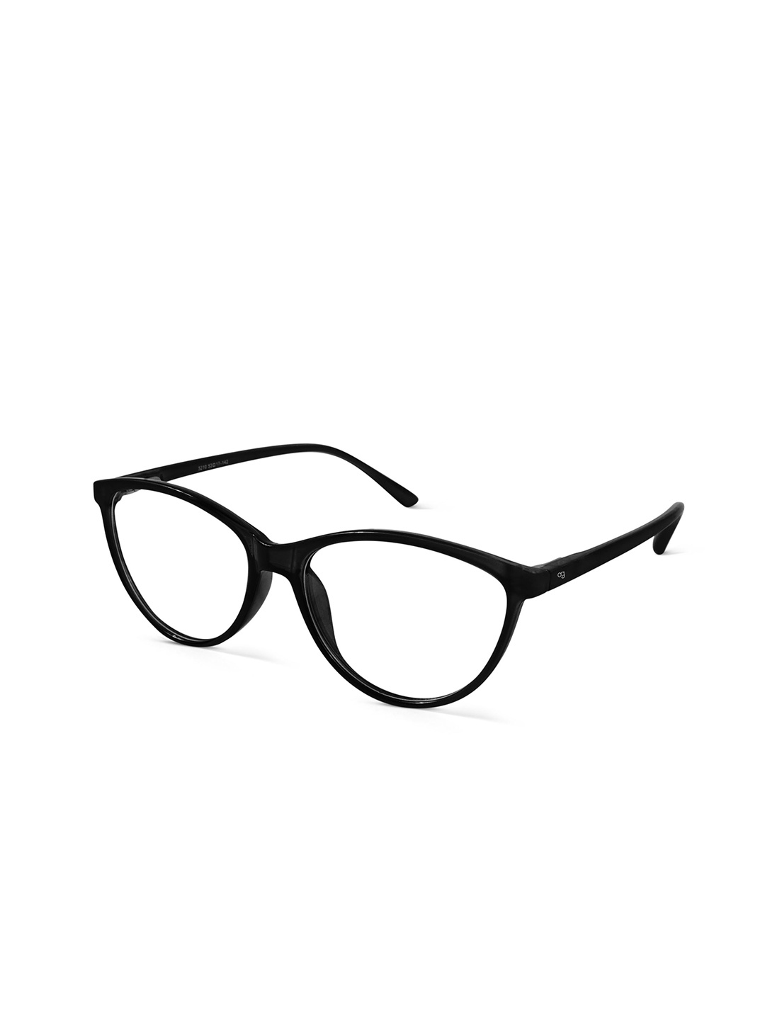 

Woggles Flare Radiance Women Full Rim Cateye Frames, Black