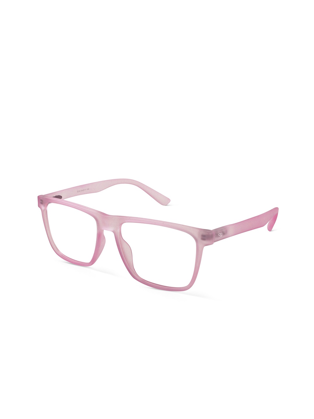 

Woggles Unisex Full Rim Wayfarer Frames, Pink