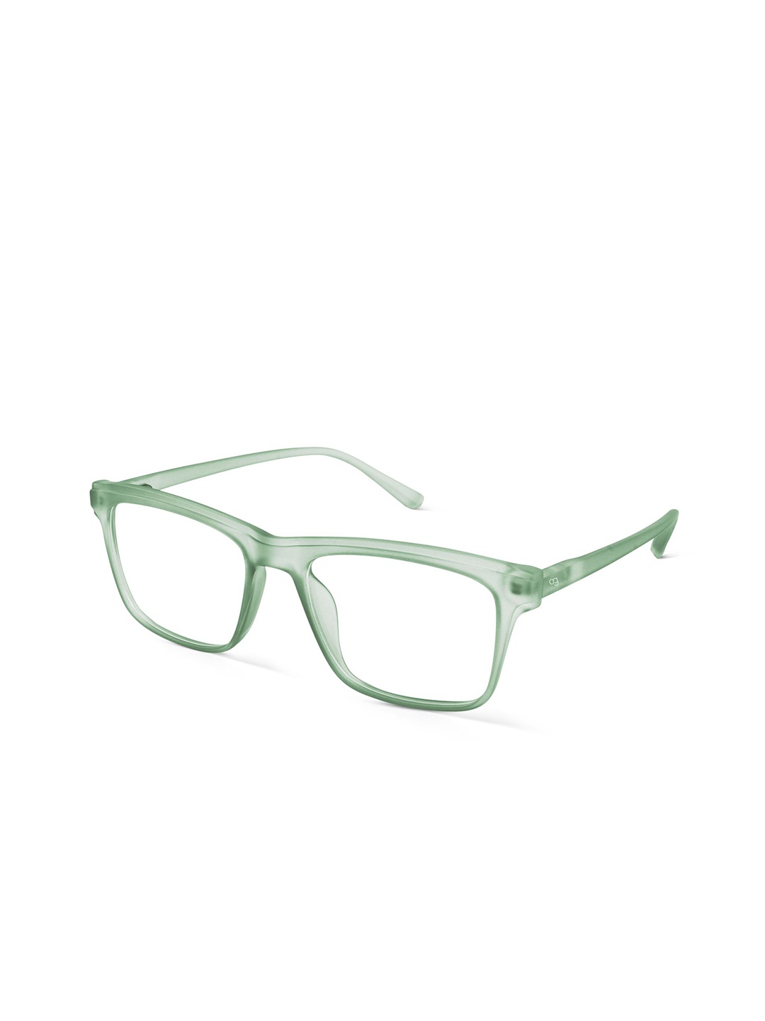 

Woggles Celery Spring Unisex Full Rim Rectangle Frames, Green