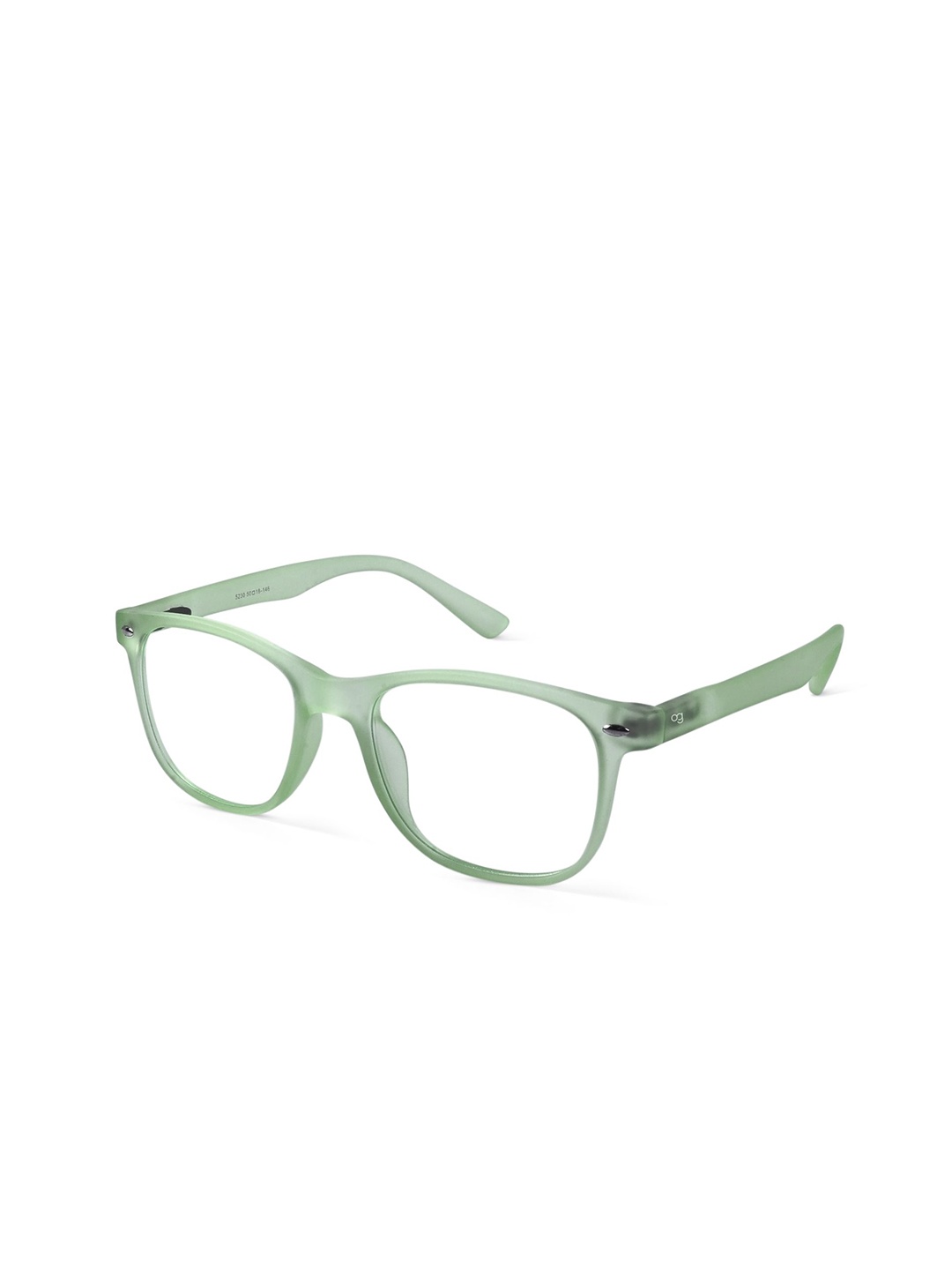 

Woggles Unisex Full Rim Wayfarer Frames, Green