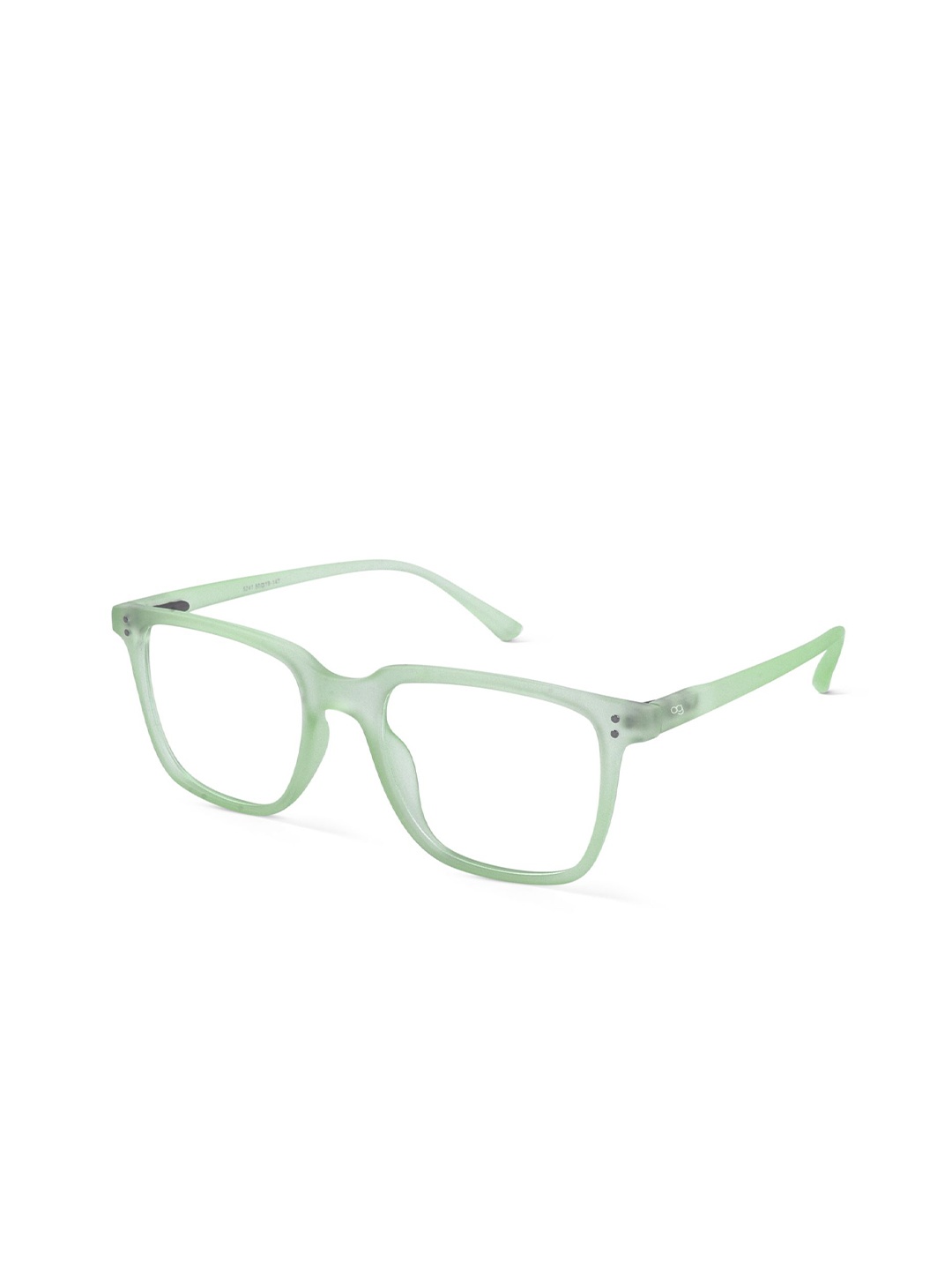 

Woggles Lucidity Mint Unisex Full Rim Square Frames, Green