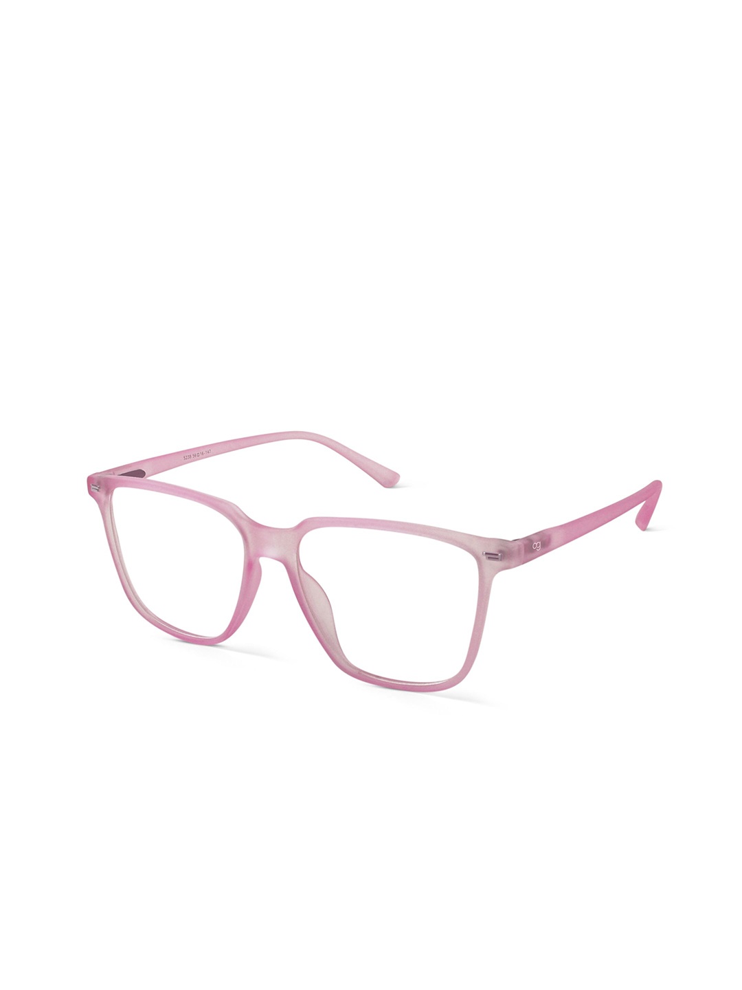 

Woggles Carnation Quartz Unisex Full Rim Wayfarer Frames, Pink