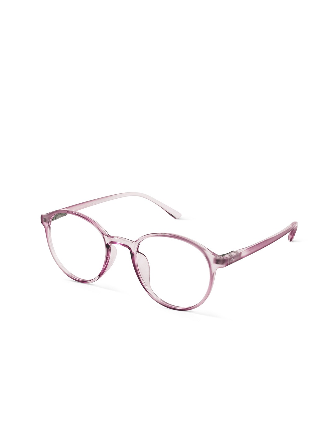 

Woggles Unisex Full Rim Round Frames, Pink