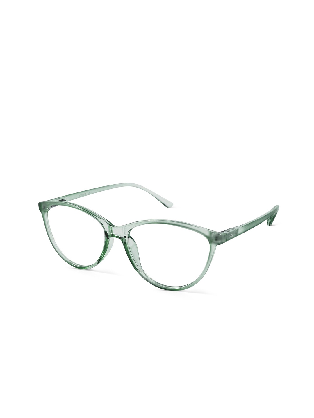 

Woggles Women Full Rim Cateye Frames, Green