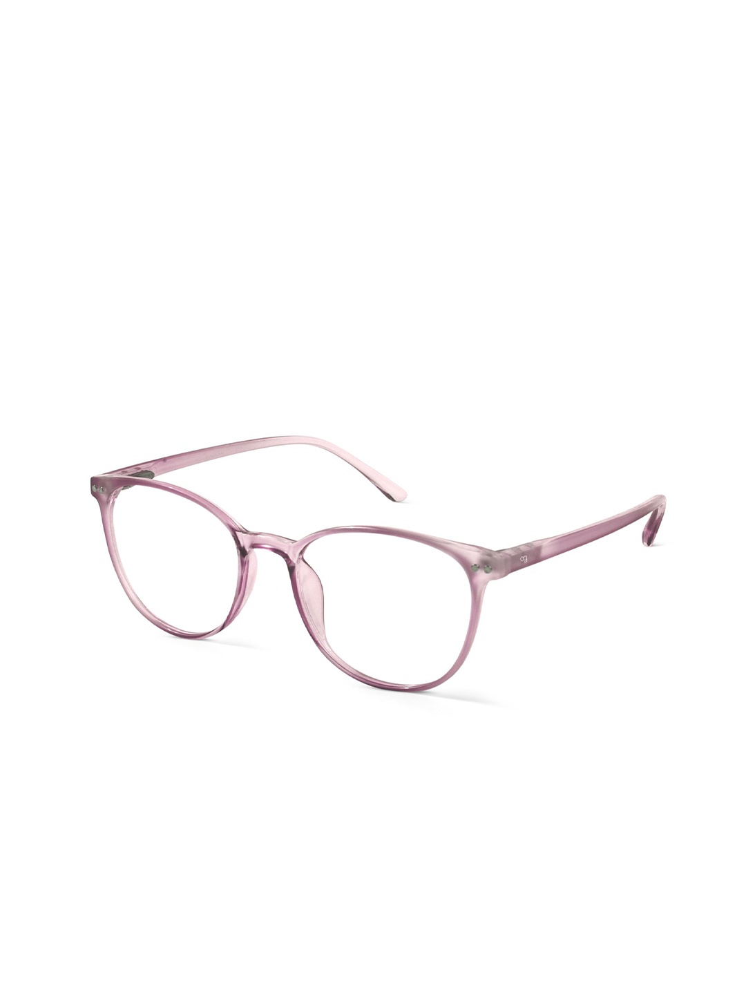 

Woggles Culmination Gaze Unisex Full Rim Round Frames, Pink