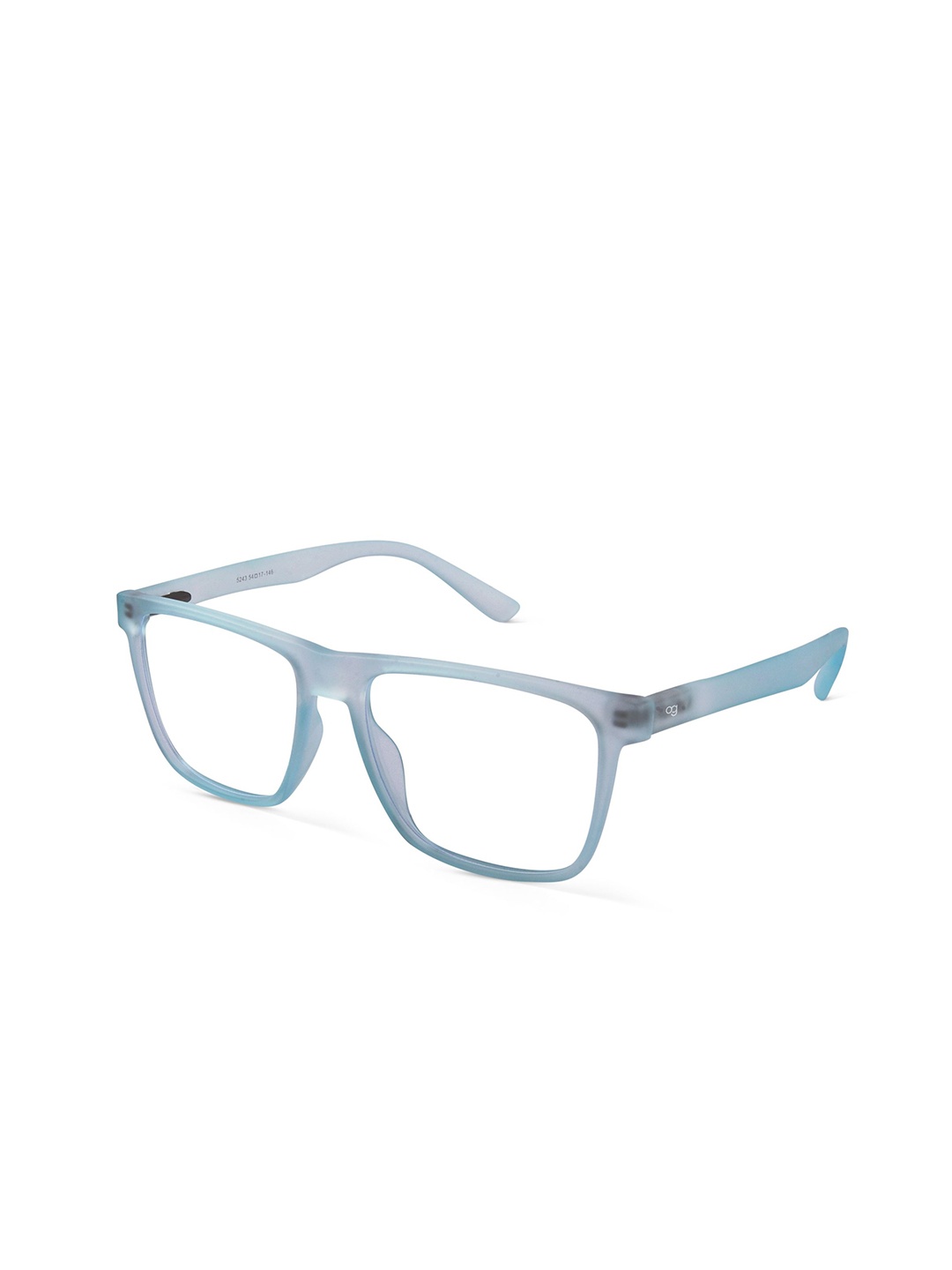 

Woggles Unisex Full Rim Wayfarer Frames, Blue