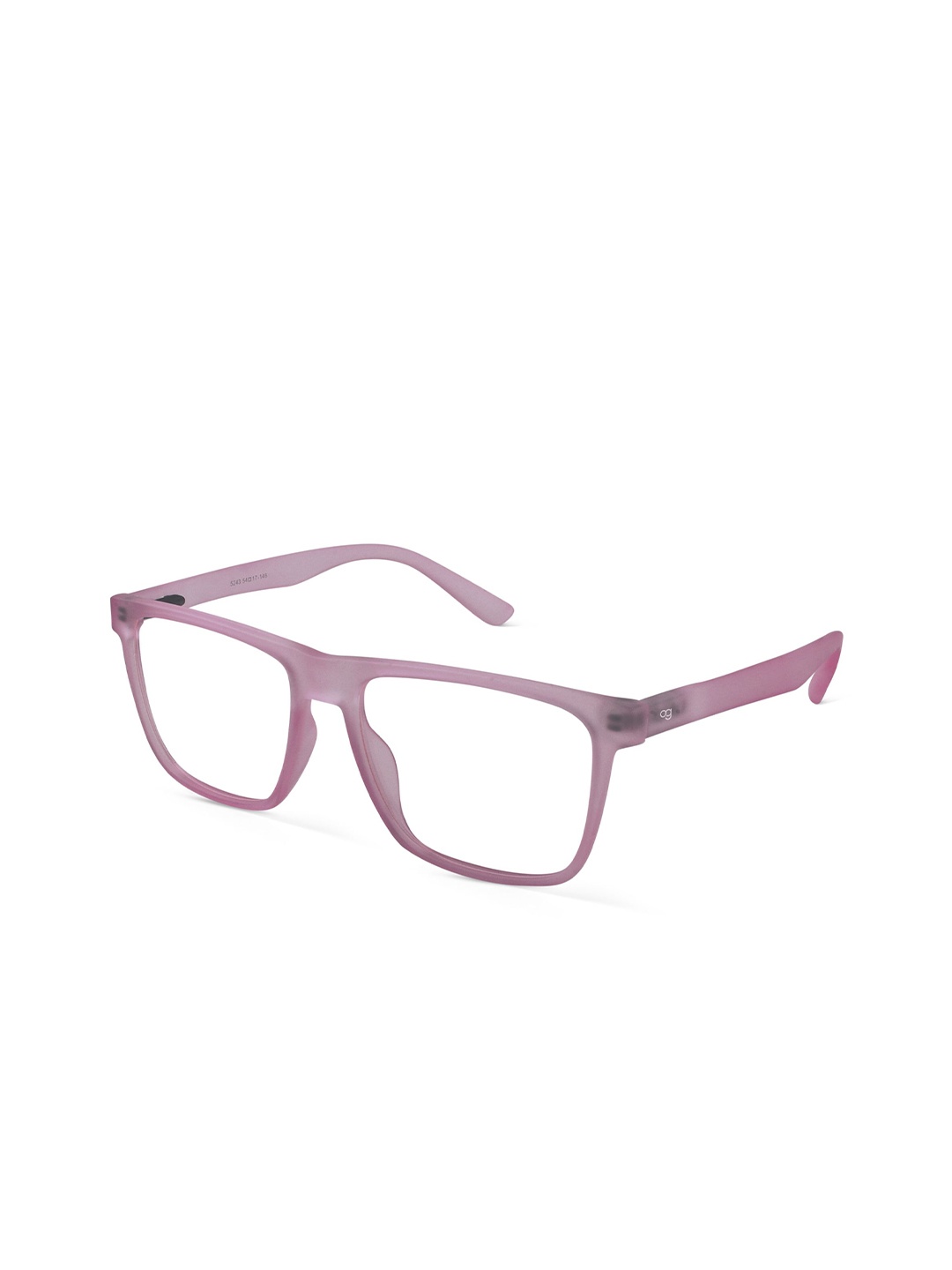 

Woggles Luminescence Radiant Unisex Full Rim Wayfarer Frames, Purple