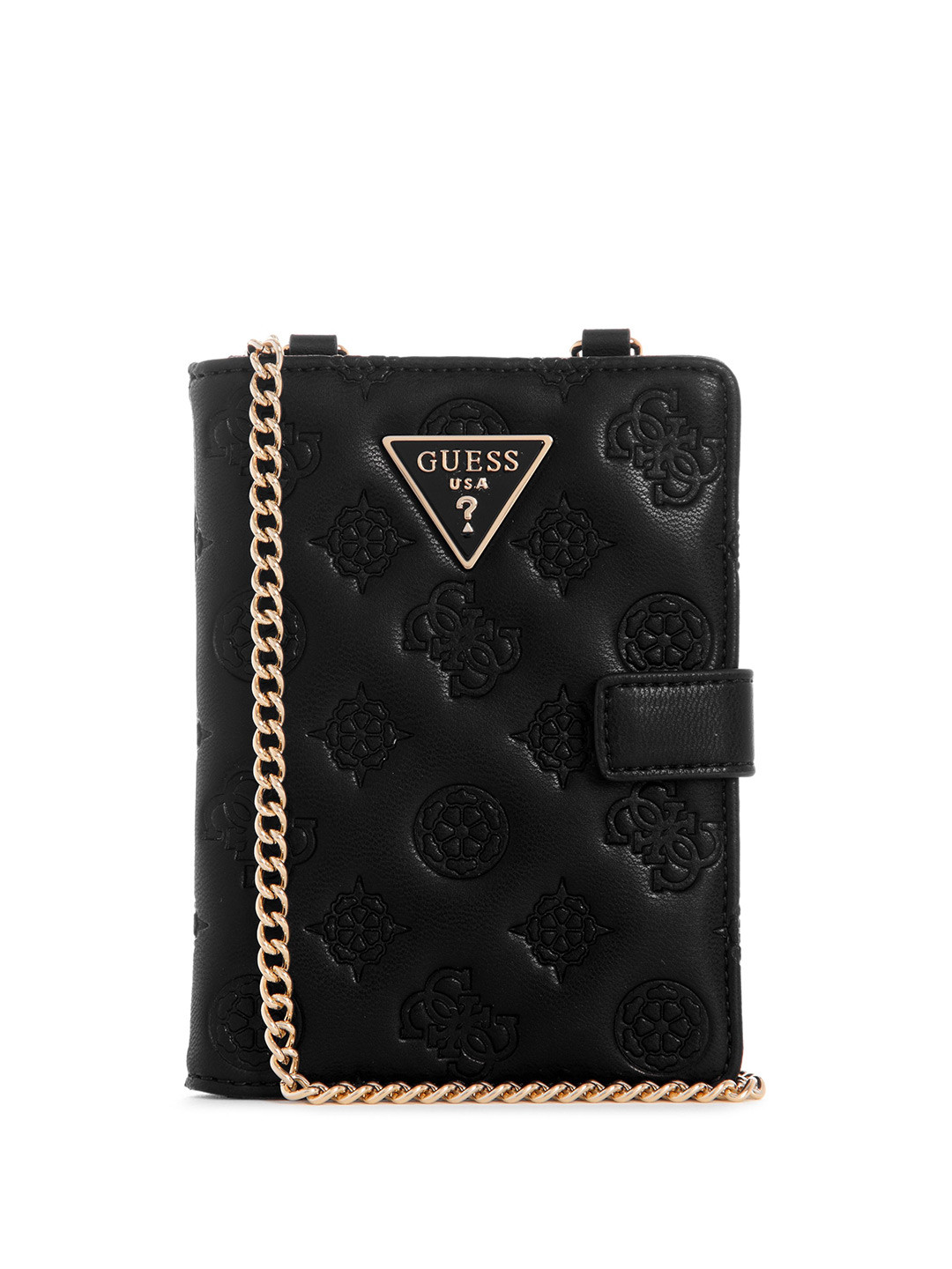 

GUESS Women PU Card Holder, Black