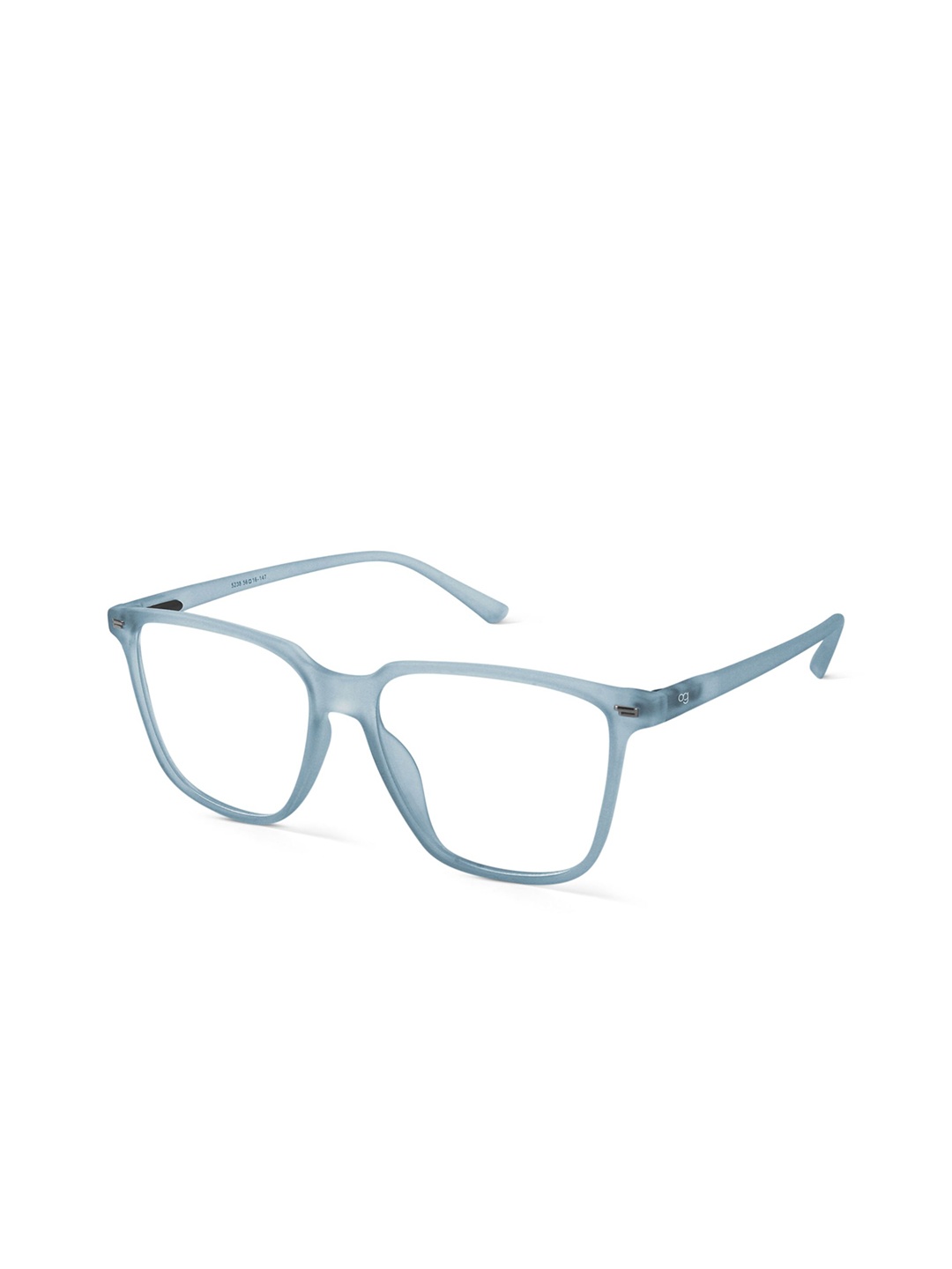 

Woggles Prussian Cerulean Unisex Full Rim Wayfarer Frames, Transparent