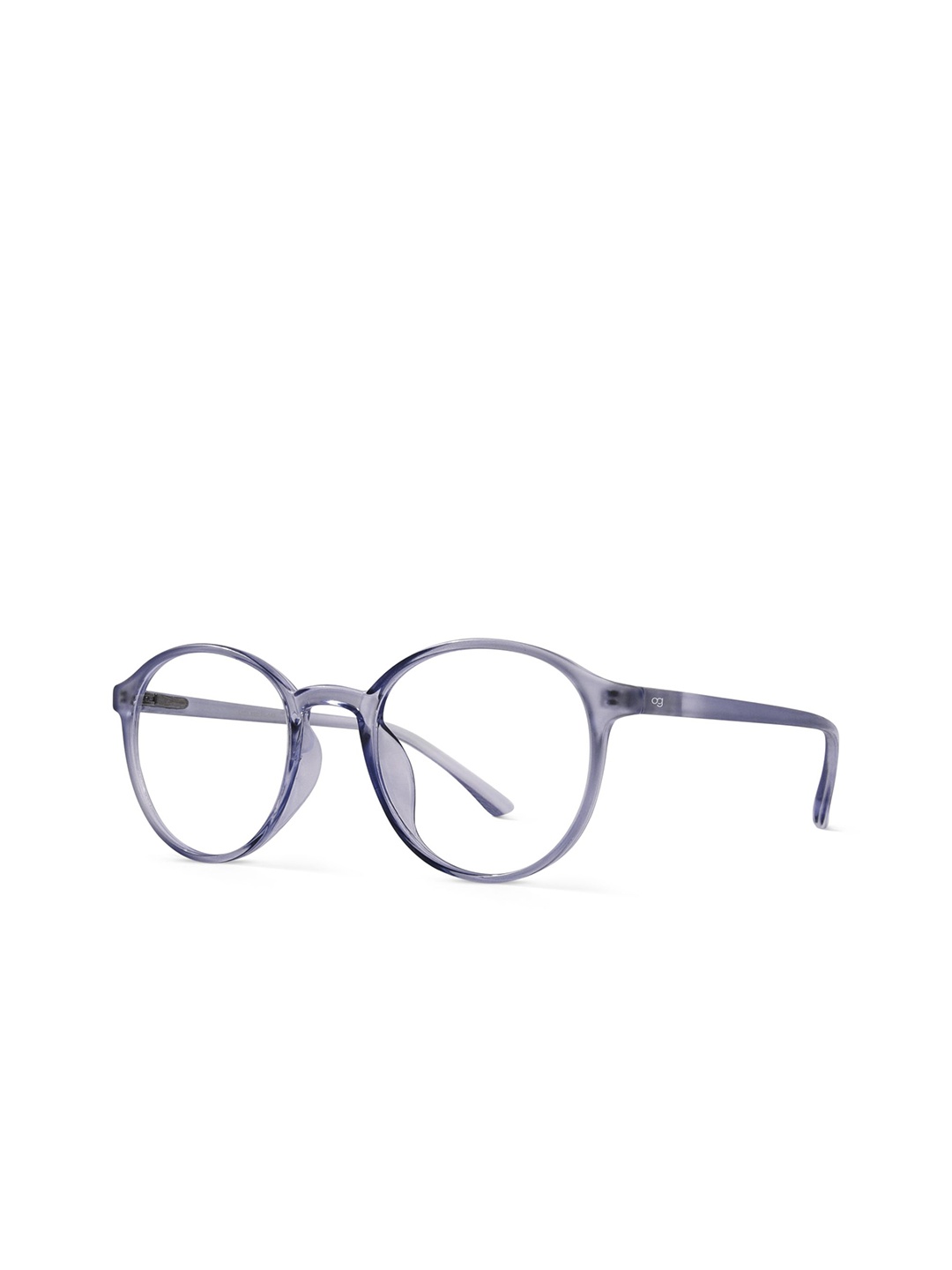 

Woggles Unisex Full Rim Round Frames, Blue