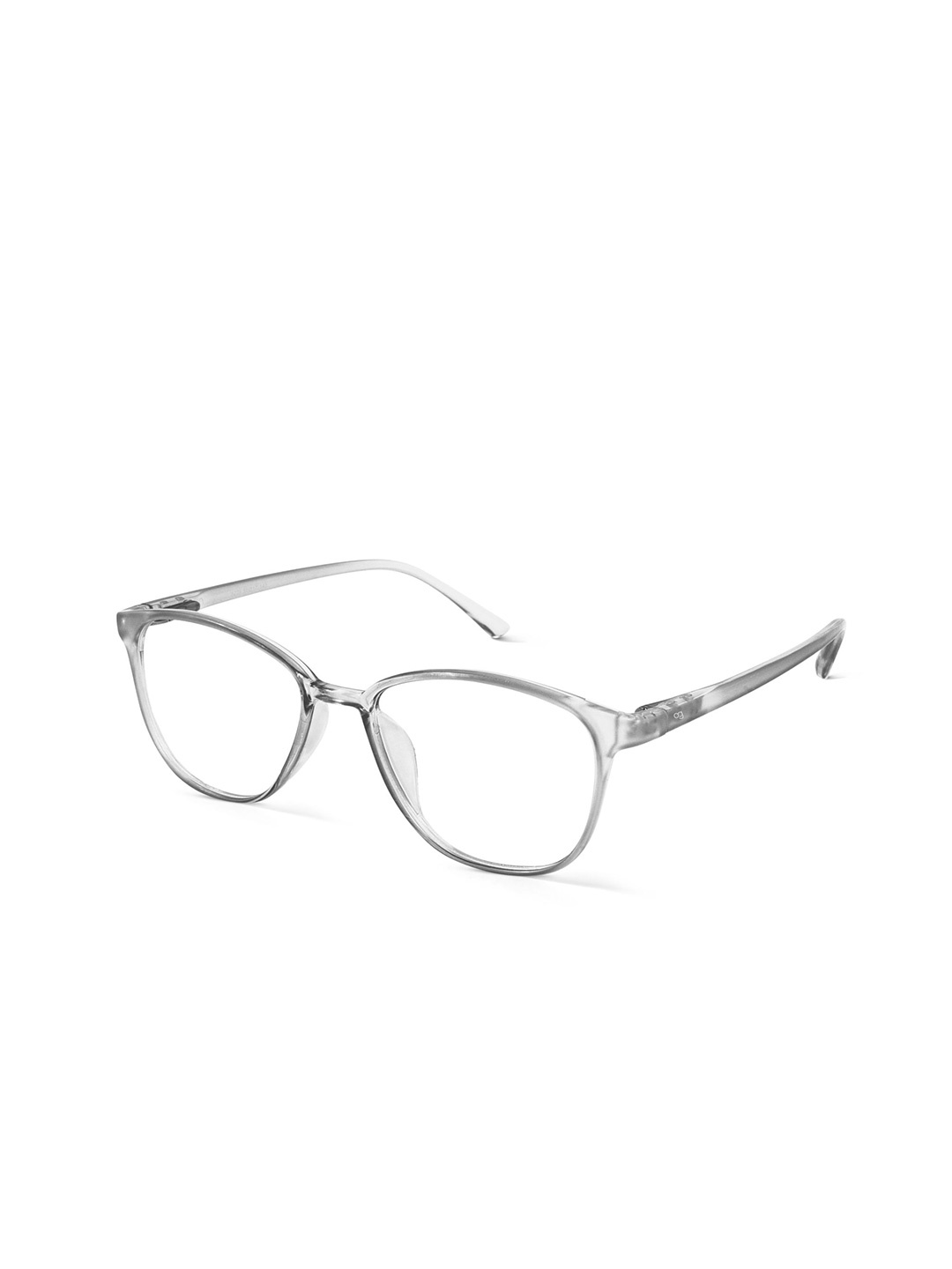 

Woggles Tech Tranquil Unisex Full Rim Square Frames, Transparent