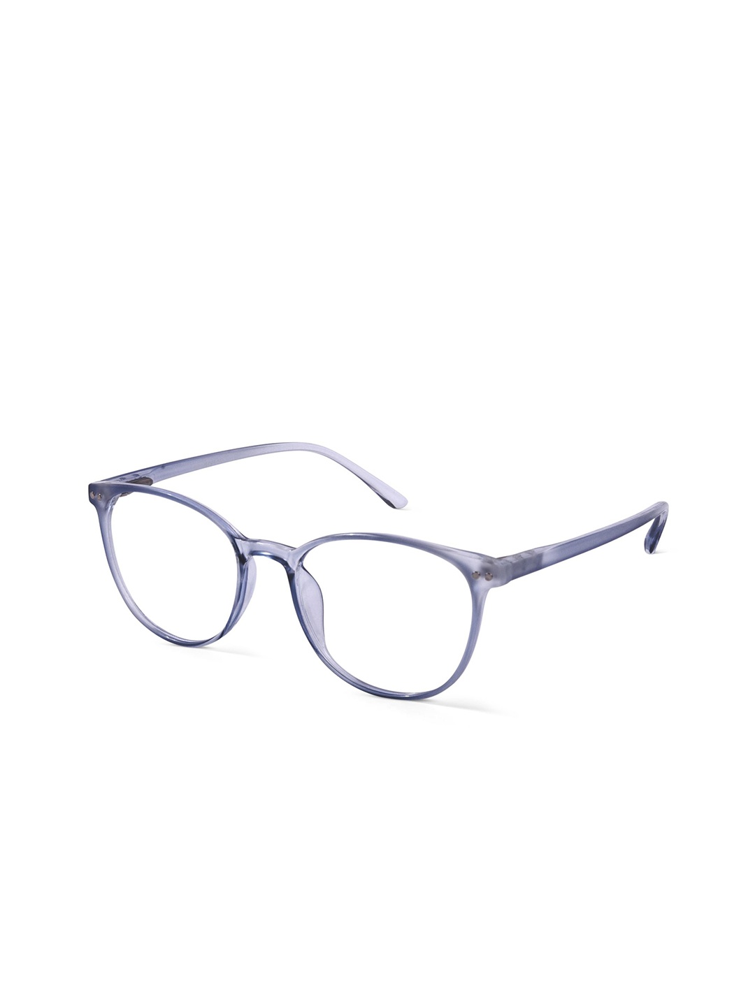 

Woggles Unity Sight Women Full Rim Round Frames, Blue