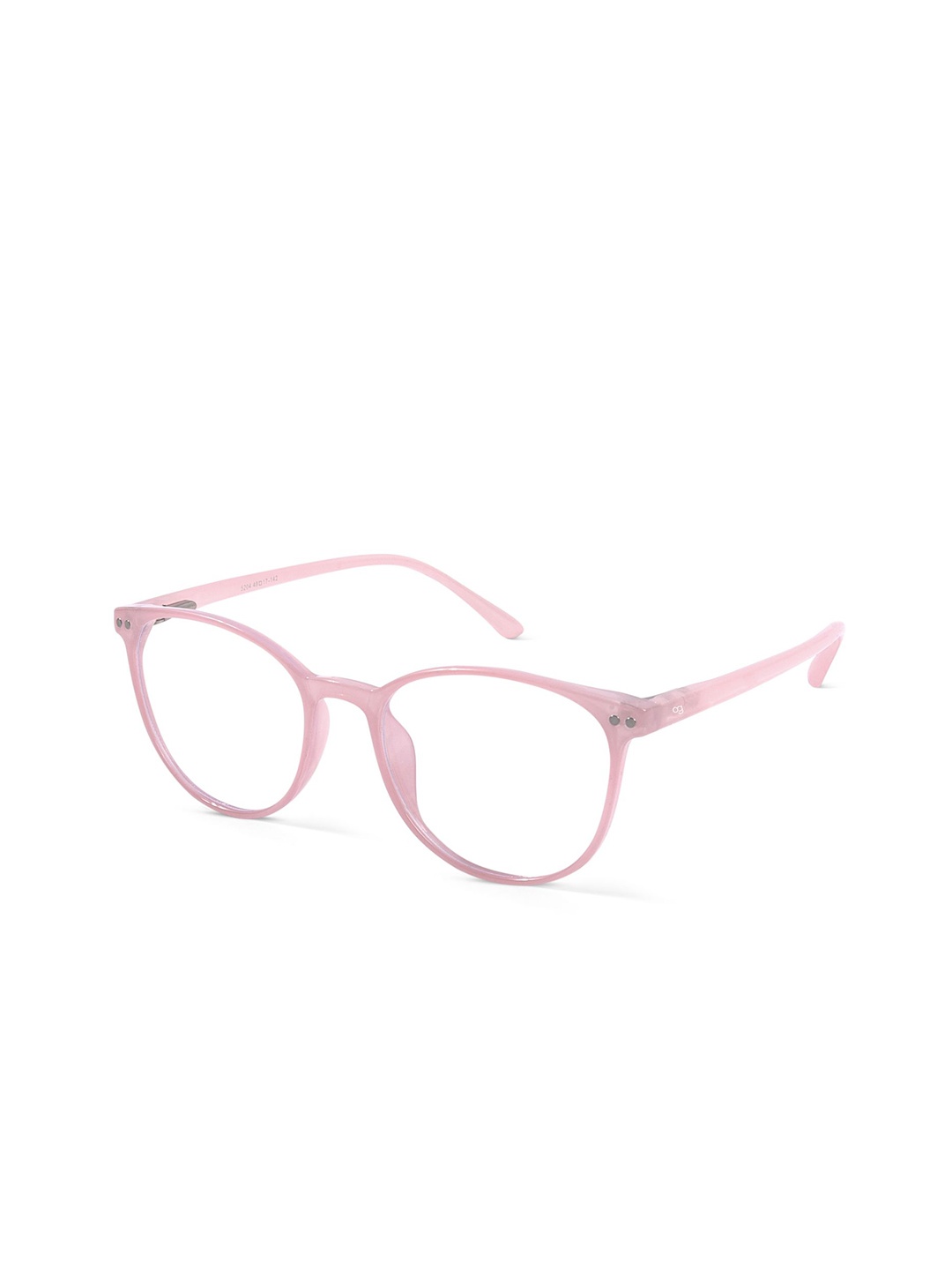 

Woggles Sion Insight Unisex Full Rim Oversized Frames, Pink