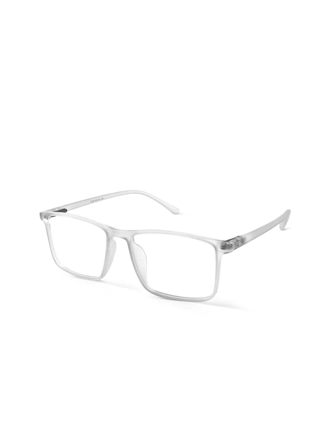 

Woggles Unisex Full Rim Wayfarer Frames, White