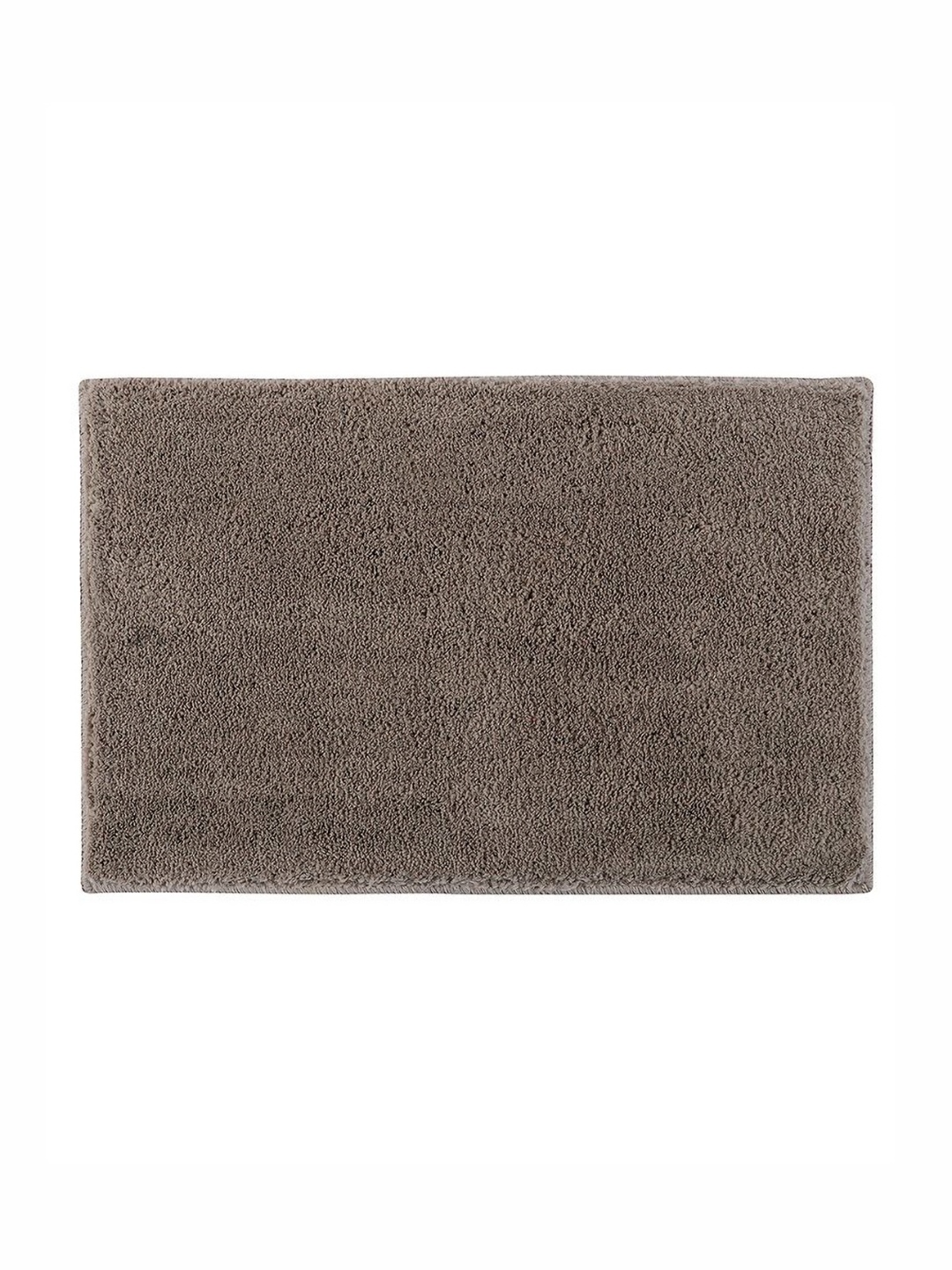 

Pano Madrid Brown 1300 GSM Microfiber Tufted Rectangular Anti Skid Bath Rug, Camel brown