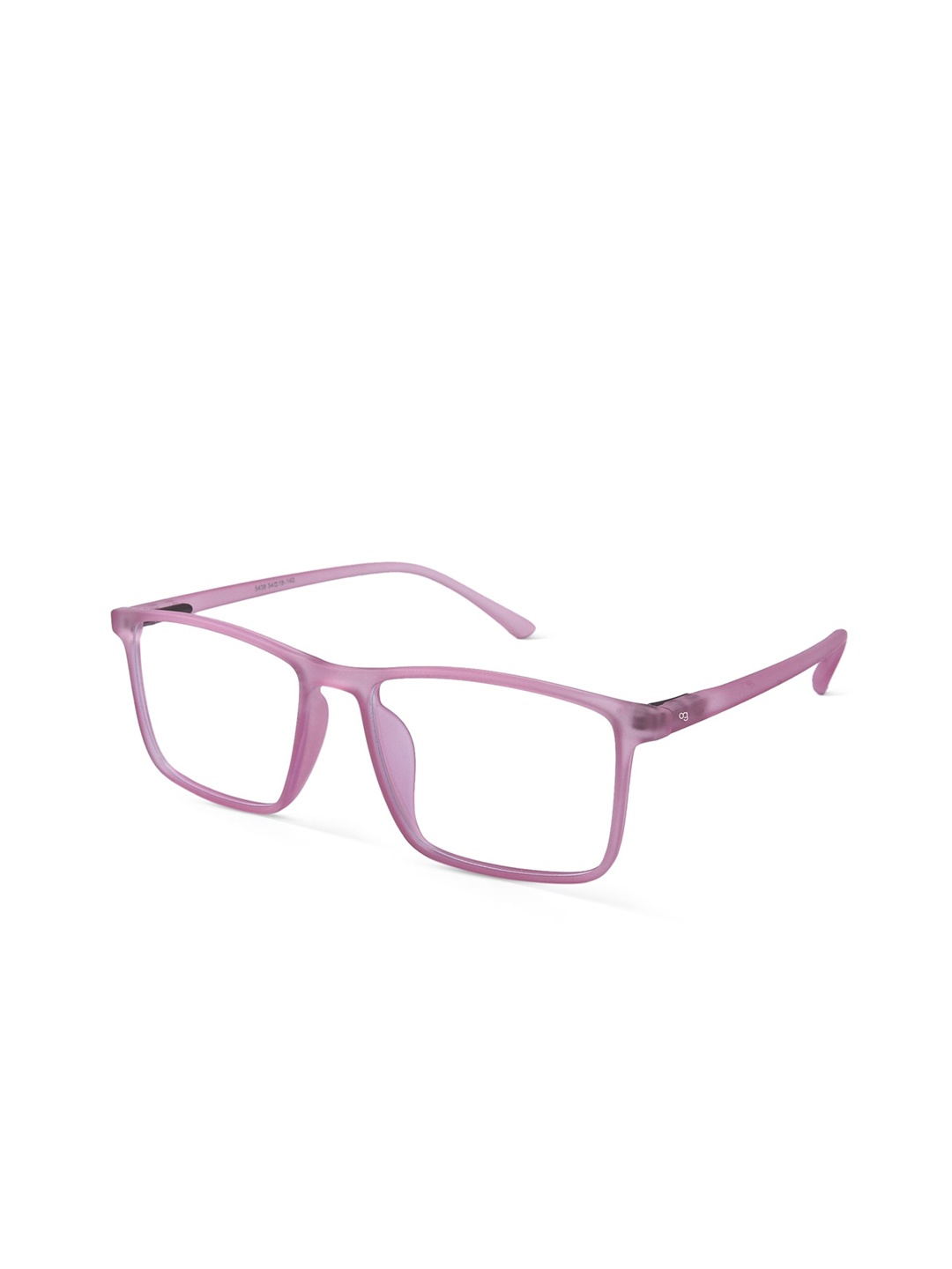 

Woggles Melon Beam Unisex Full Rim Rectangle Frames, Purple