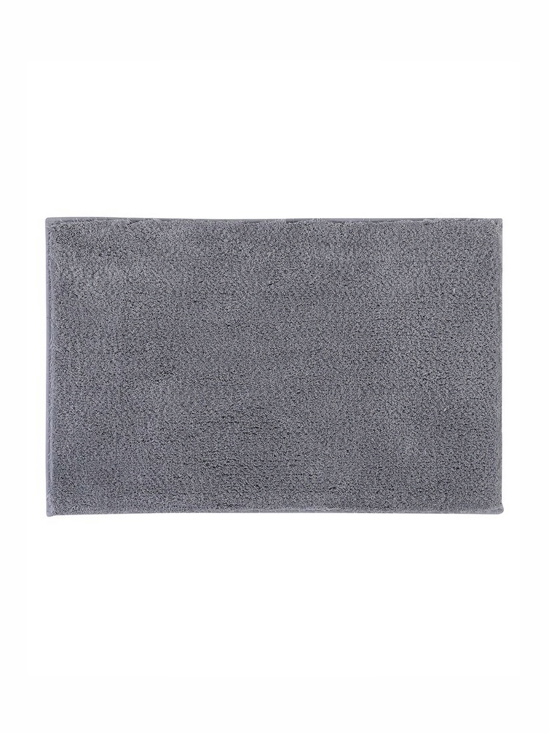 

Pano Matrix Grey Tufted 2200 GSM Microfiber Rectangular Anti Skid Bath Rug