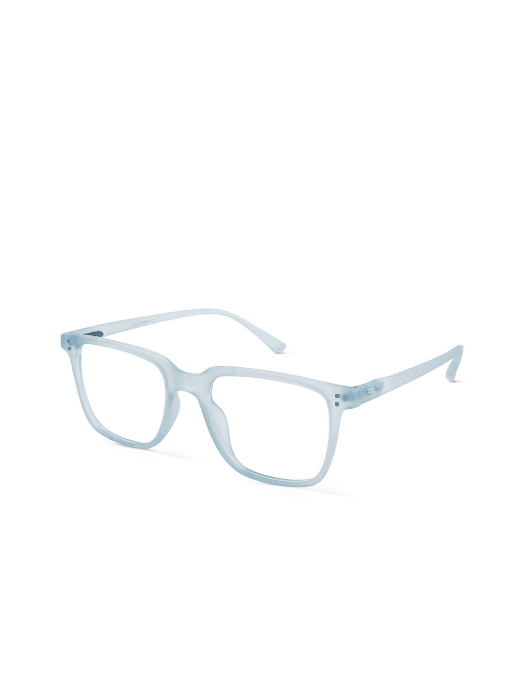 

Woggles Unisex Full Rim Square Frames, Blue
