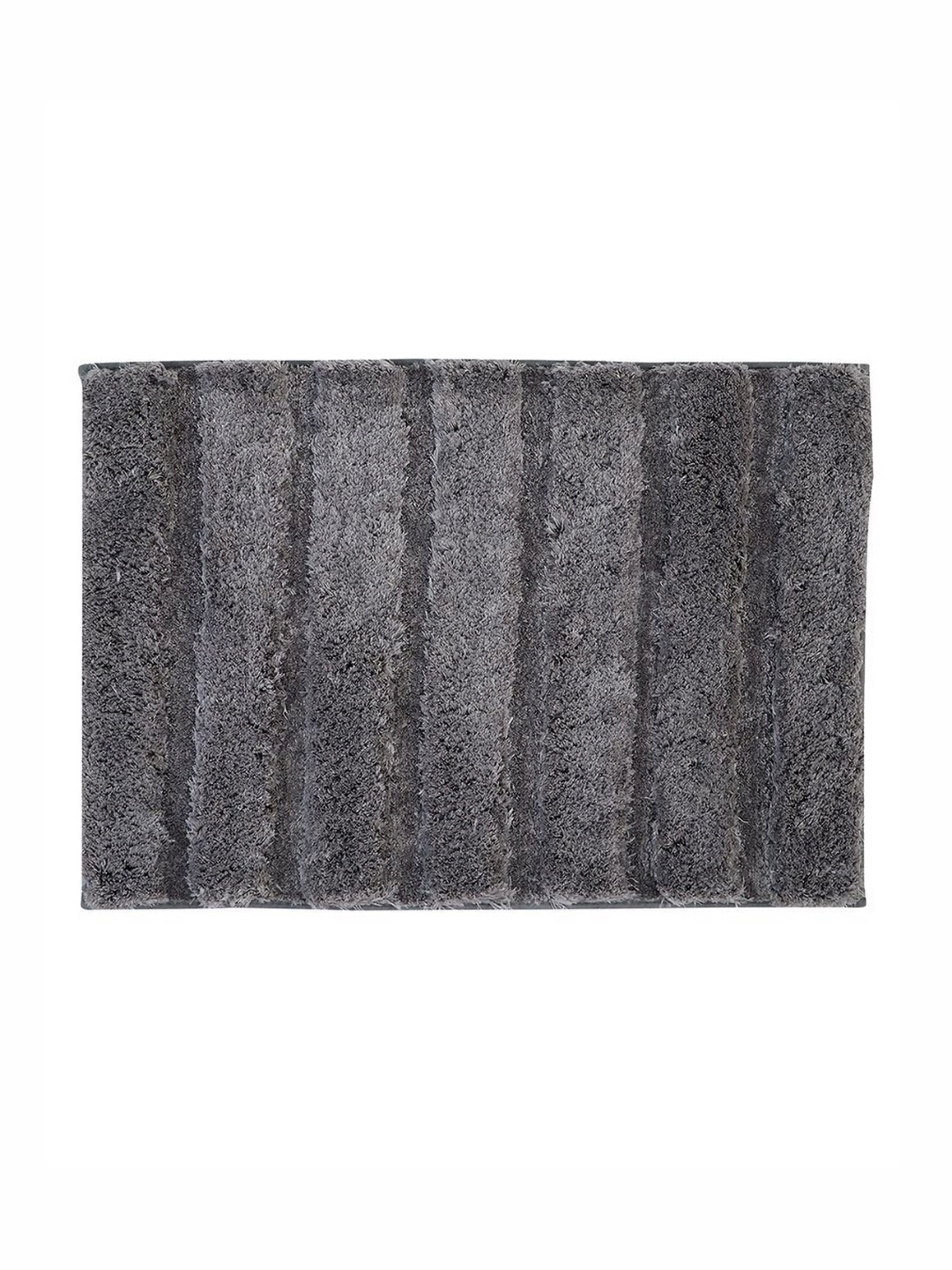 

Pano Grey Textured 1800 GSM Microfibre Anti- Skid Bath Rug