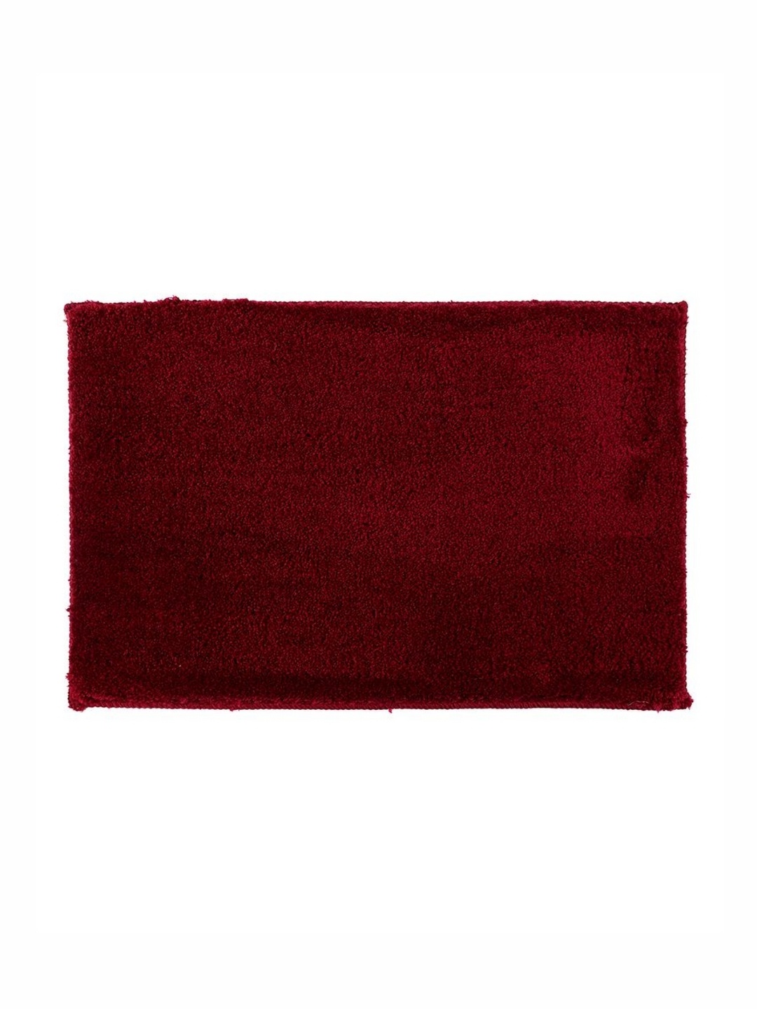 

Pano Madrid Red Textured 1300 GSM Microfiber Tufted Rectangular Anti Skid Bath Rug