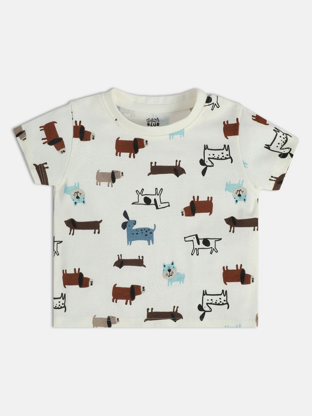 

MINI KLUB Boys Printed T-shirt, White