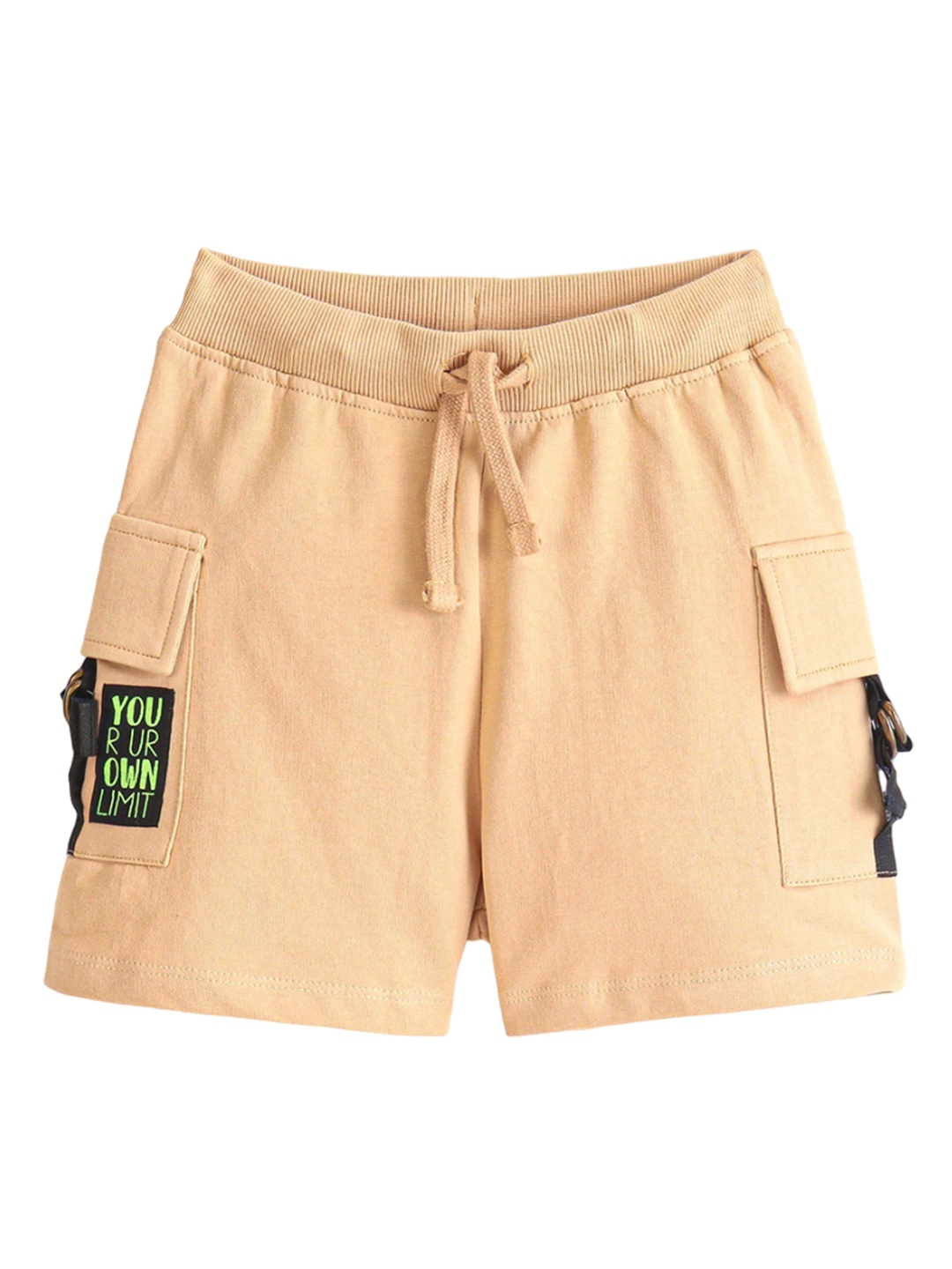 Honeyhap Boys Outdoor Shorts With Bio Finish, Beige