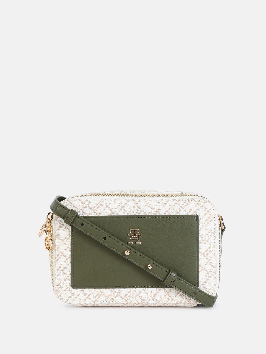 

Tommy Hilfiger Structured Sling Bag, Green