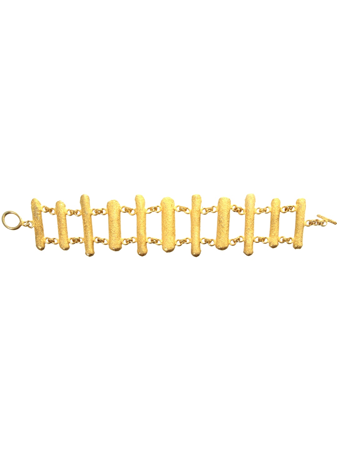 

Exotic India Sterling Silver Gold-Plated Bracelet