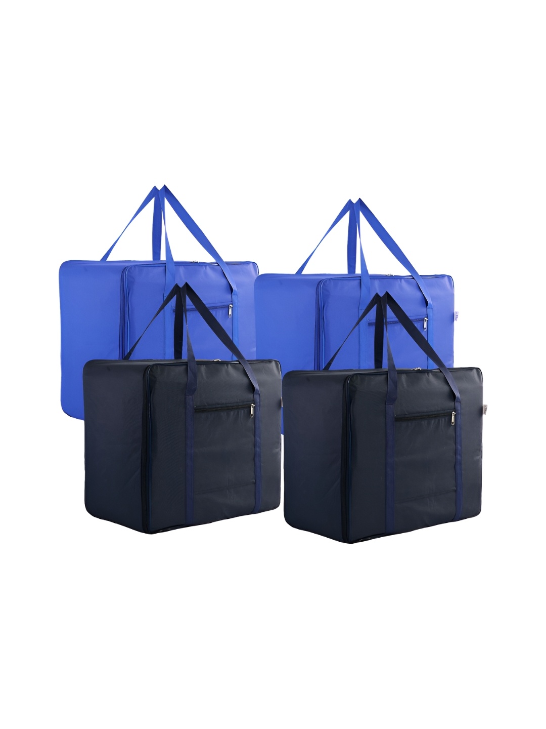 

Kuber Industries Navy Blue & Blue 4 Pieces Water Resistant Drawer Organiser