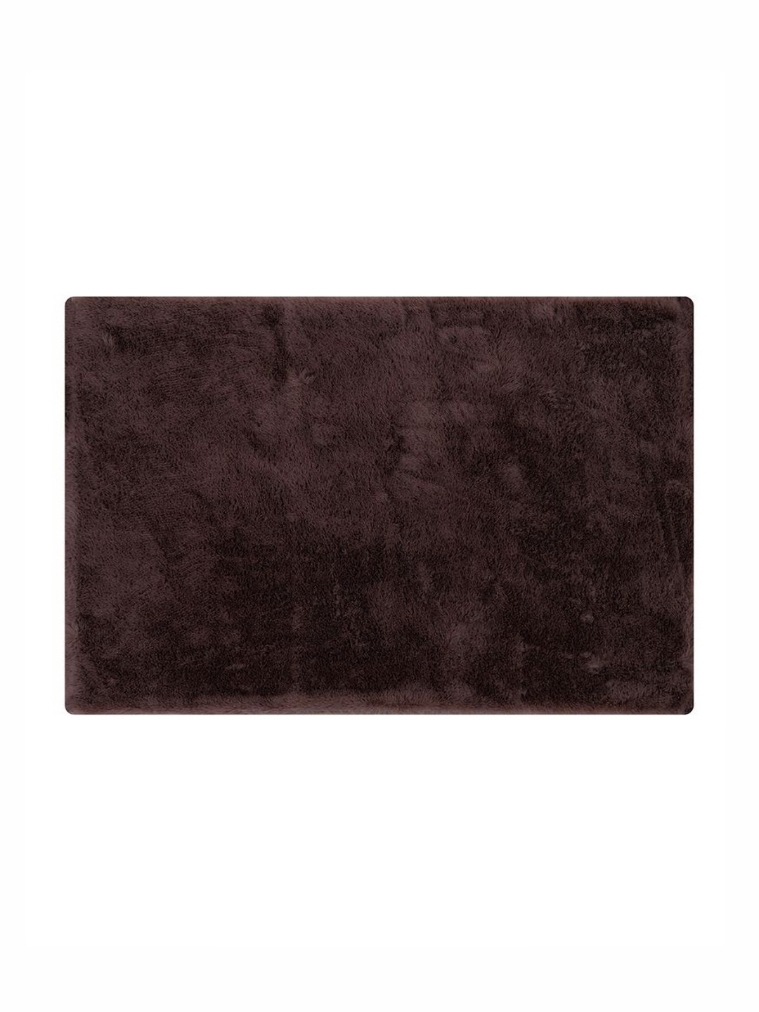 

Pano Cashmere Fur Brown 1300 GSM Microfiber Tufted Rectangular Anti Skid Bath Rug