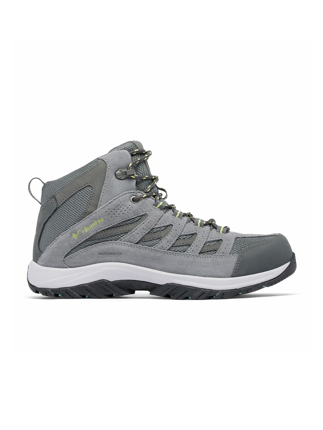 

Columbia Crestwood Mid Men Waterproof Hiking & Trekking Shoes, Grey