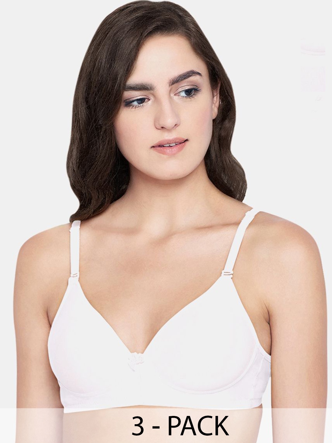 

Bodycare Pack of 3 Full Coverage Heavily Padded Bra, White
