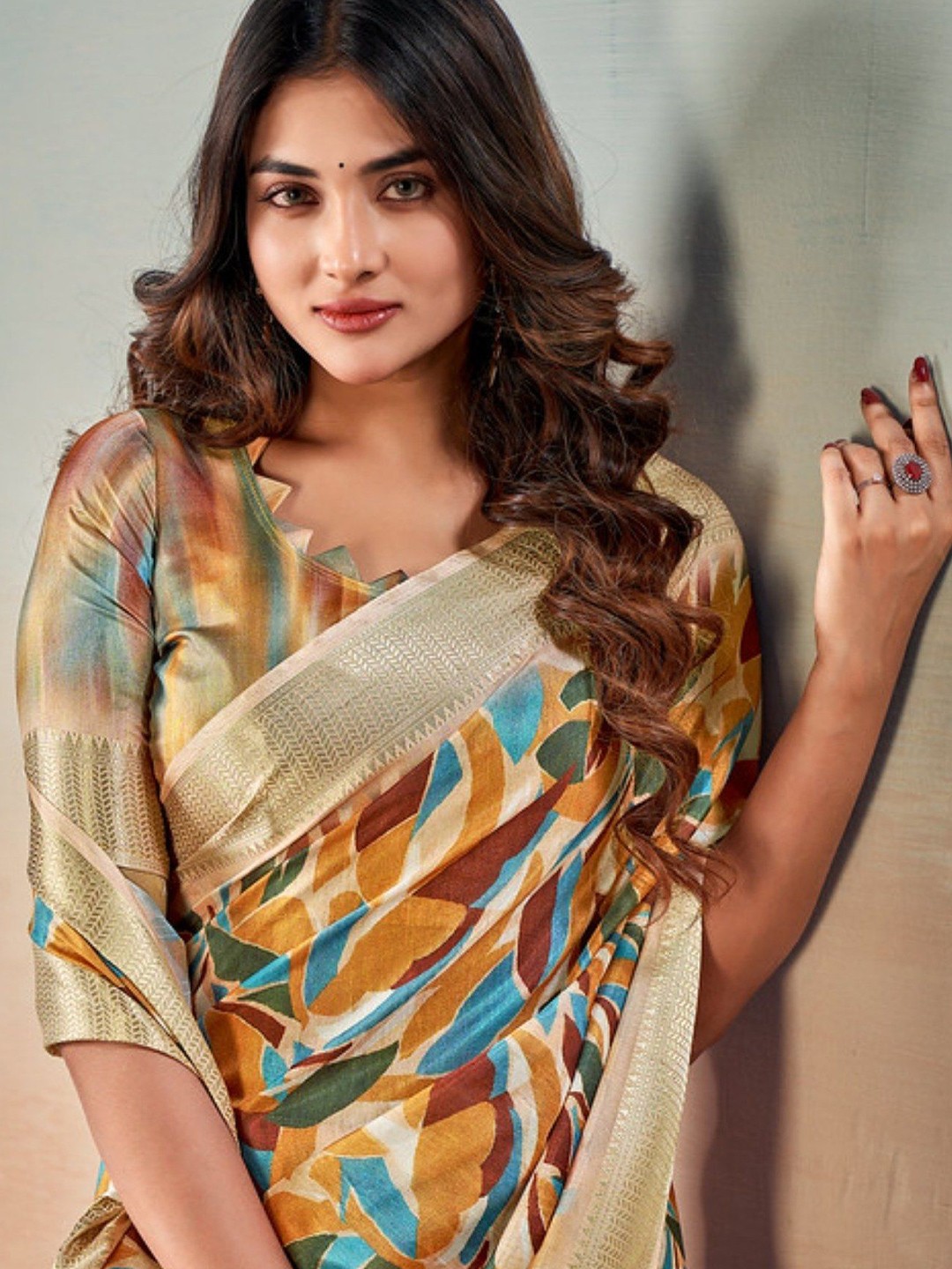 

MySilkLove Zari Banarasi Saree, Yellow